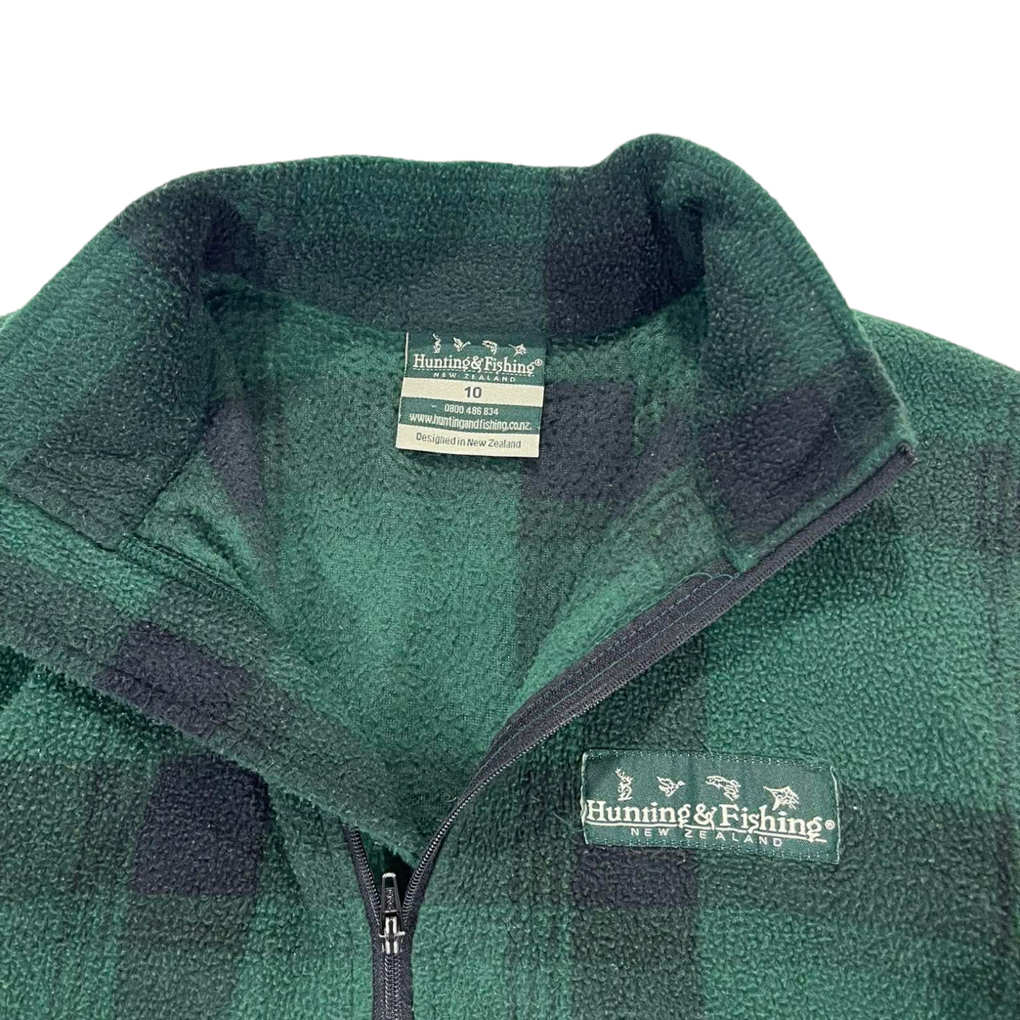 HUNTING & FISHING GREEN FLEECE JACKET (10)