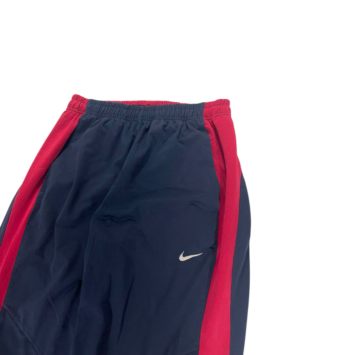 NIKE BLUE/RED TRACK PANTS¹⁰ (S - M)