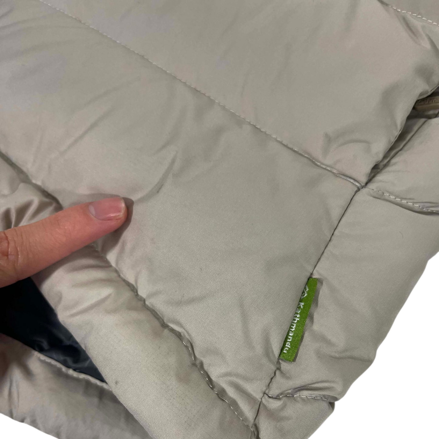KATHMANDU GRAY & PUFFER JACKET (M)