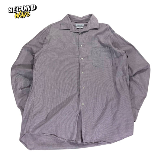 VINTAGE CALVIN KLEIN POLO LONG SLEEVE (L)