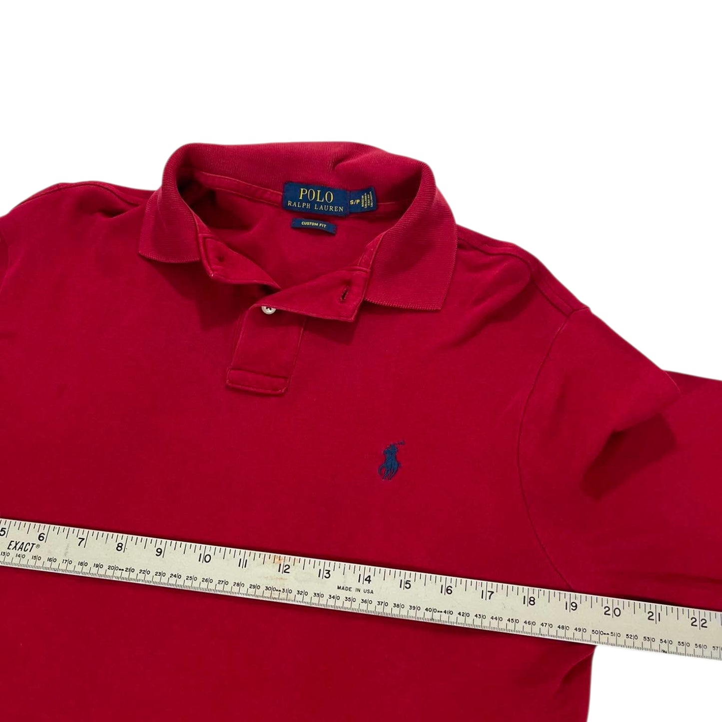 RALPH LAUREN POLO RED LONGSLEEVE (M)
