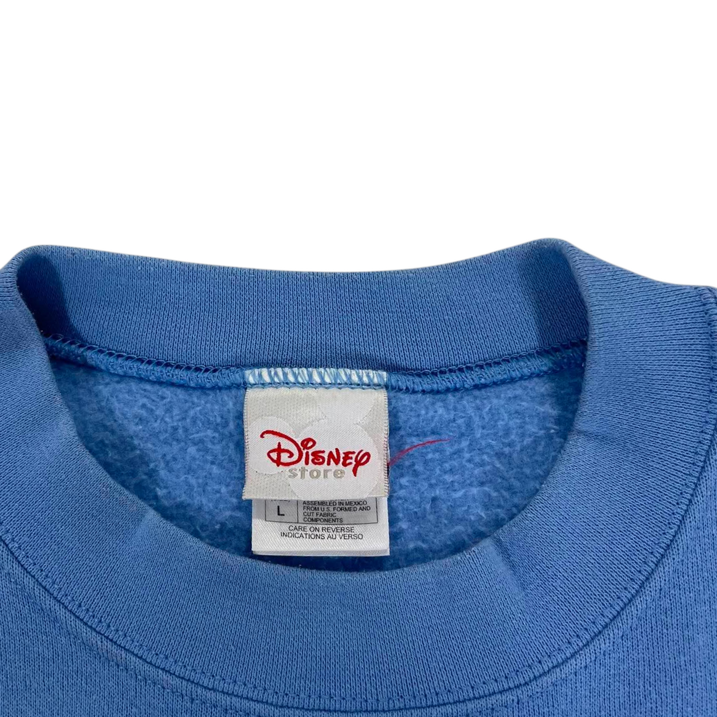 VINTAGE DISNEY TINKERBELL BLUE SWEATSHIRT (L)