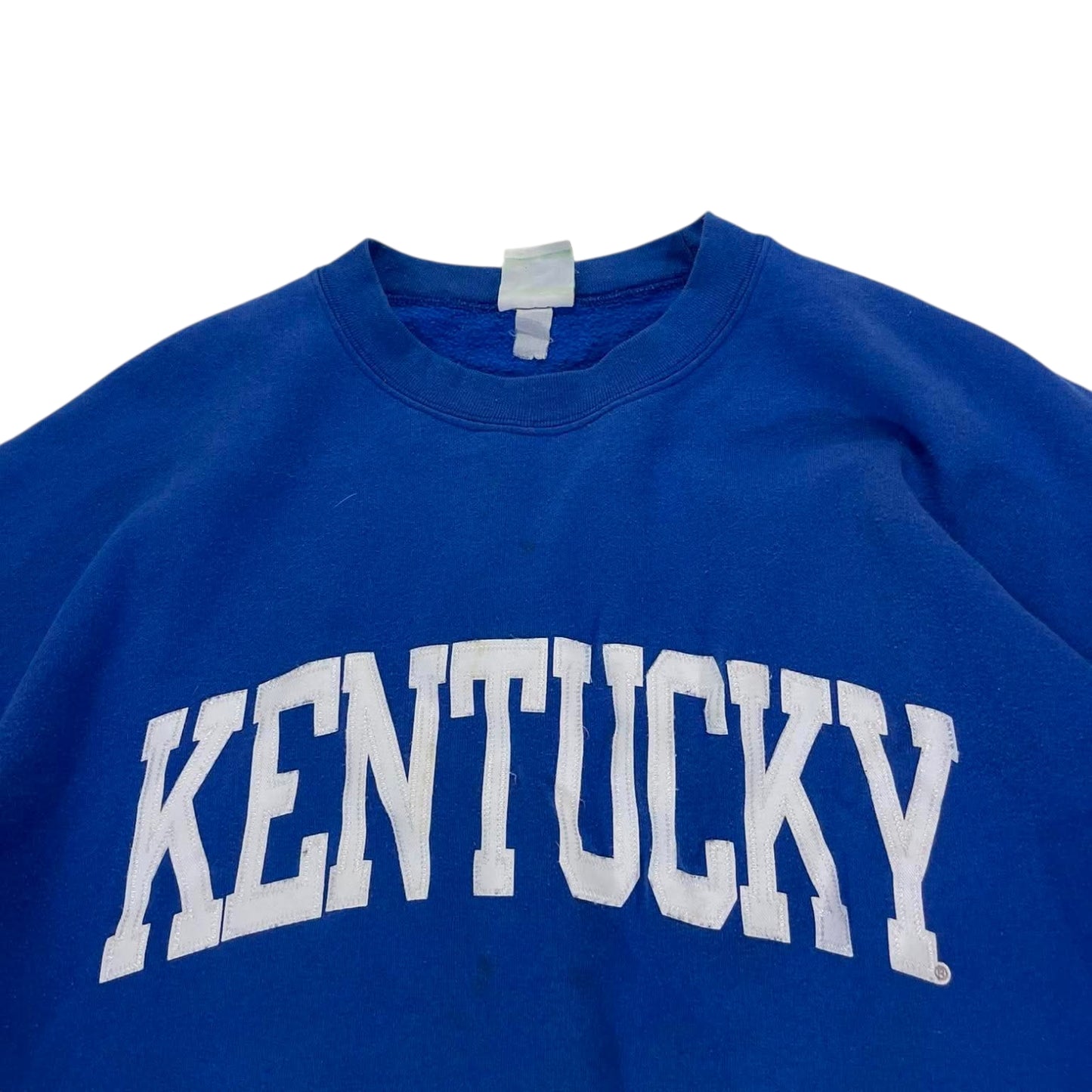VINTAGE CHAMPION BLUE KENTUCKY WILDCATS CREWNECK (L)