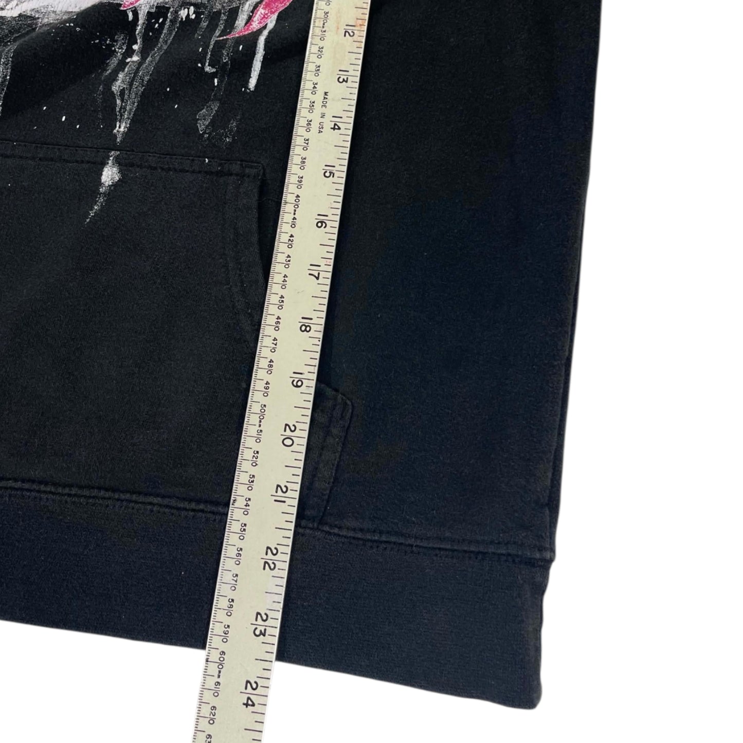 Y2K METAL MULISHA BLACK HOODIE (L)