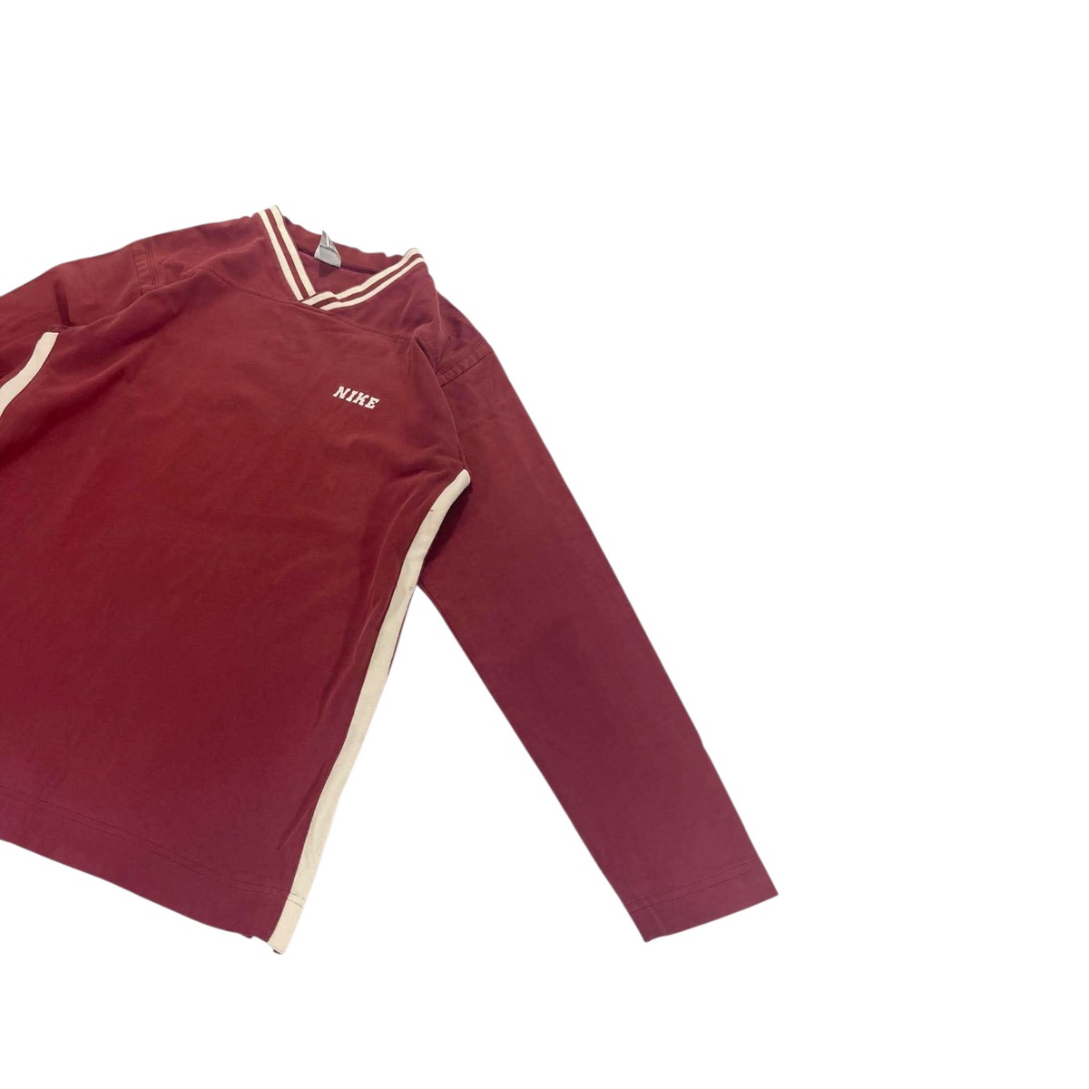 VINTAGE NIKE RED SWEATSHIRT (BEST FIT M)