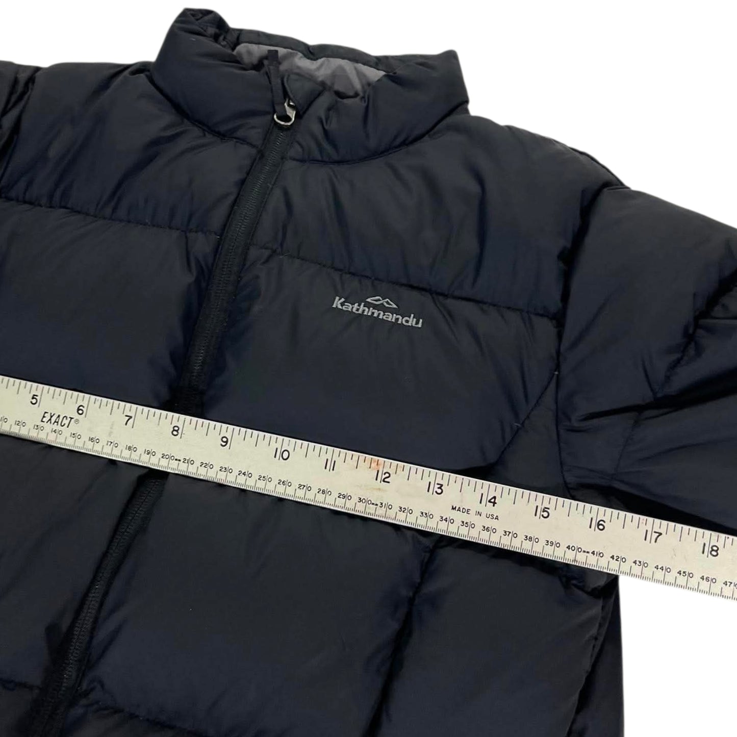 KATHMANDU BLACK PUFFER JACKET (S)