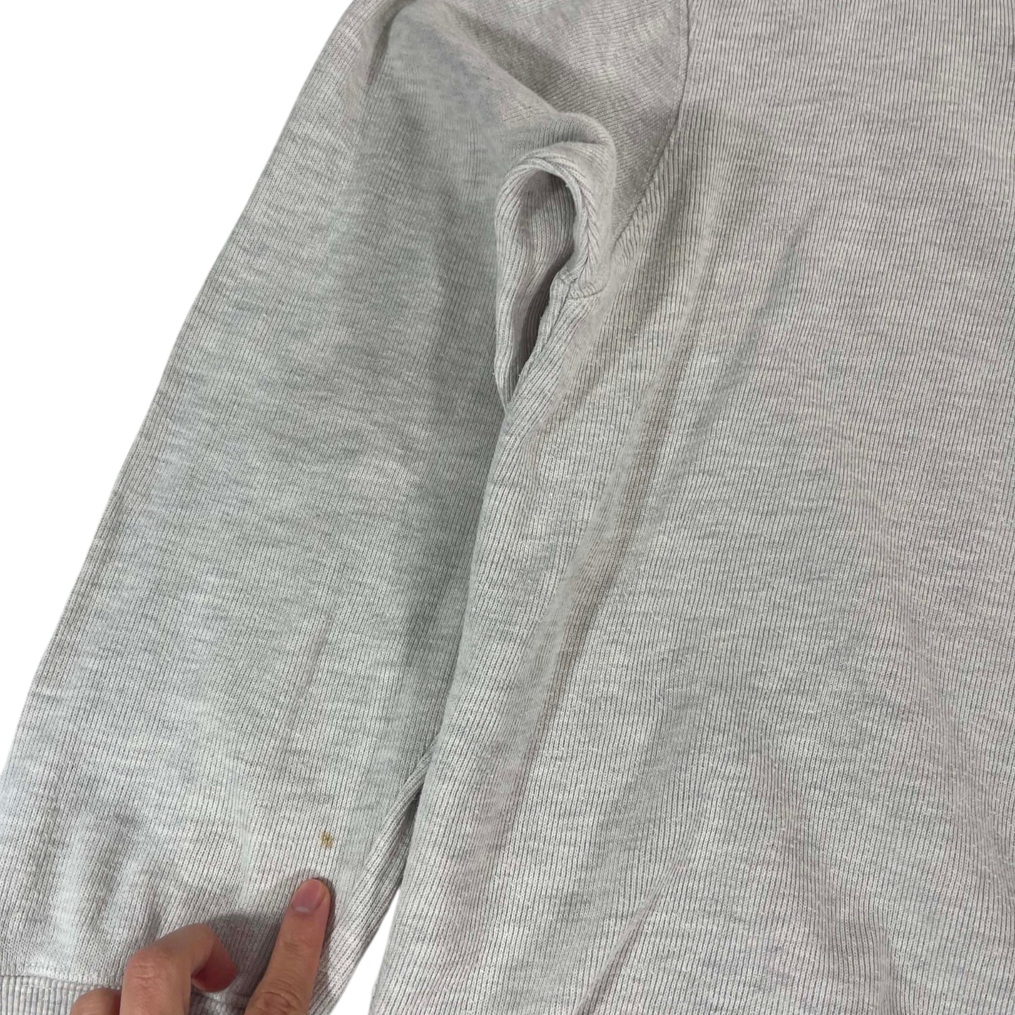 VINTAGE GRAY US POLO RALPH LAUREN QUARTER ZIP (XXL)