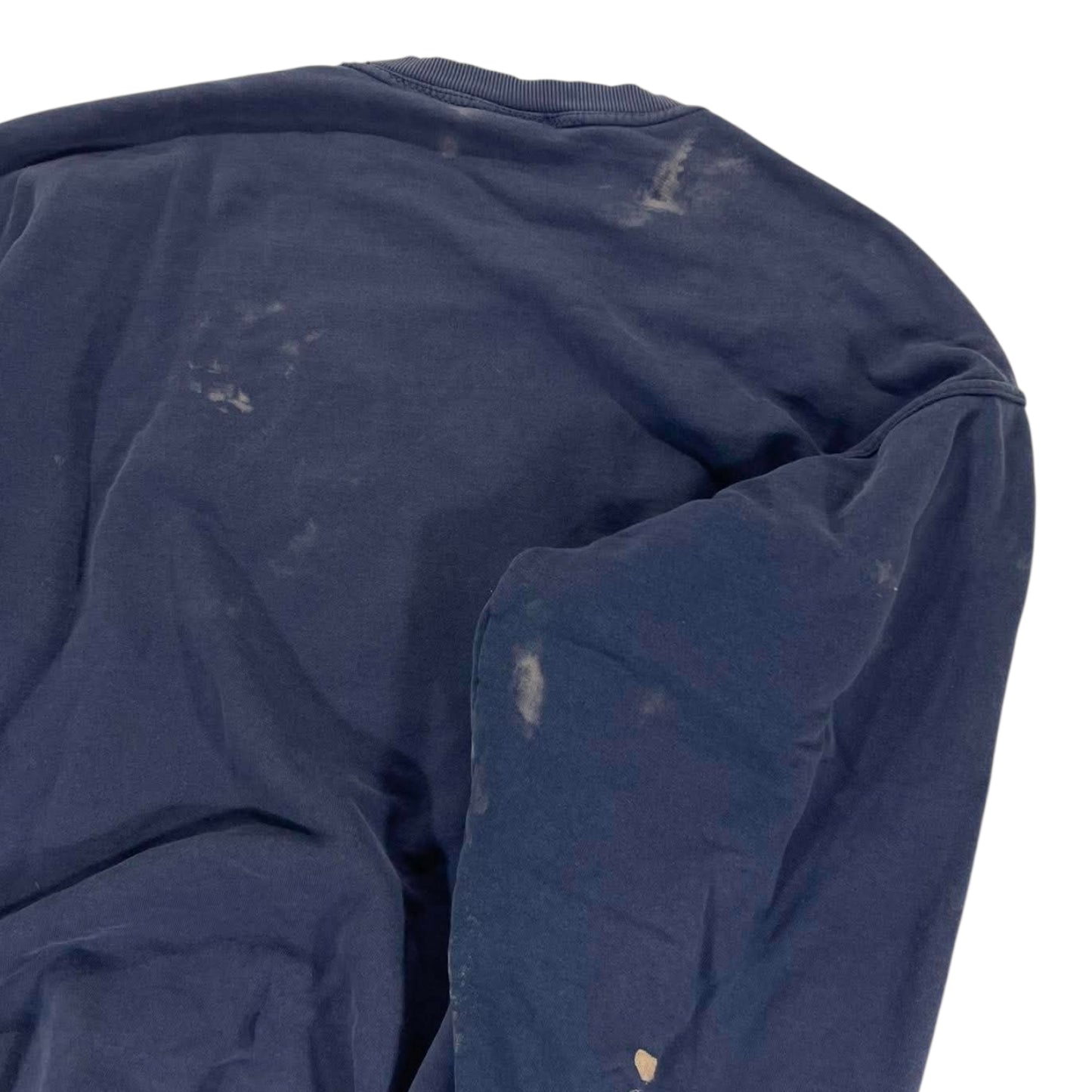 TRASHED DISNEYLAND RESORT SWEATSHIRT WITH AMERICAN FLAG DESIGN (L)