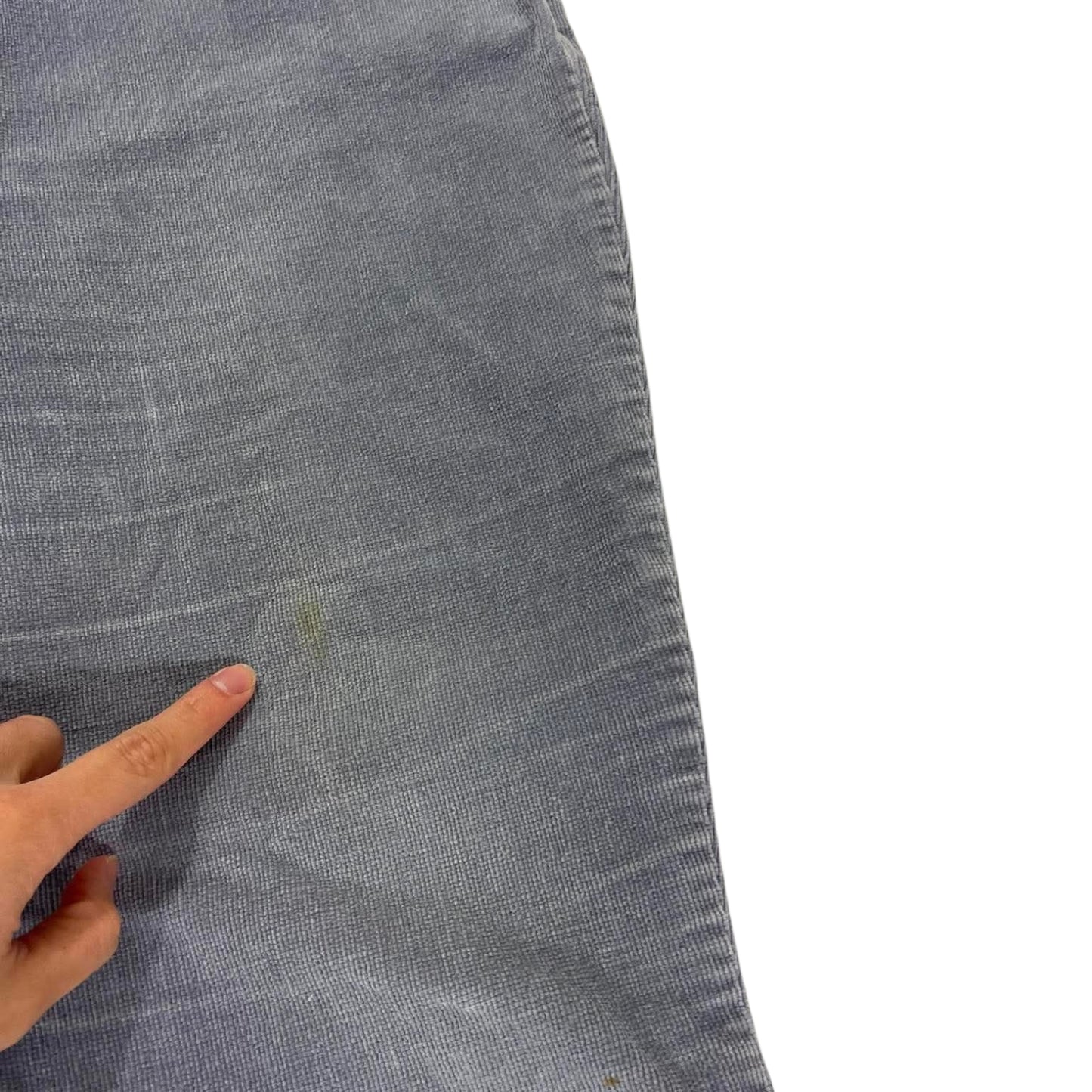 90S SARA GREY CORDUROY FLARE PANTS (34)