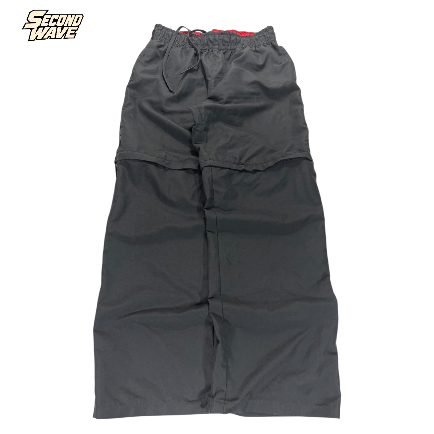 2 IN 1 ACTIVE INTENT GREY/RED TRACK PANTS¹¹ (S - M)