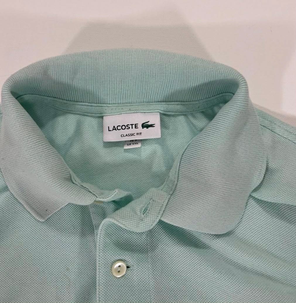 LACISTE LIGHT GREEN POLO SHIRT (L)