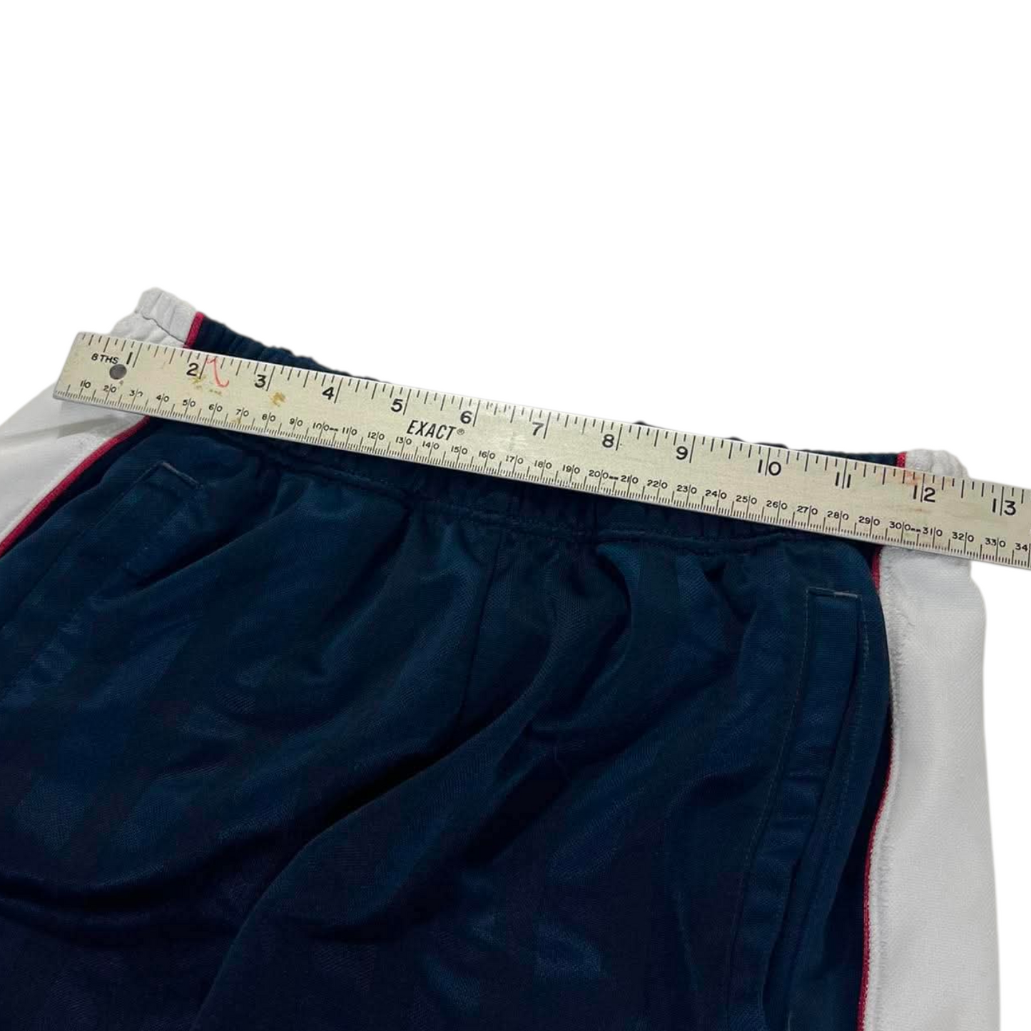 Y2K NIKE BLUE/WHITE TRACK PANTS (L) ⁹