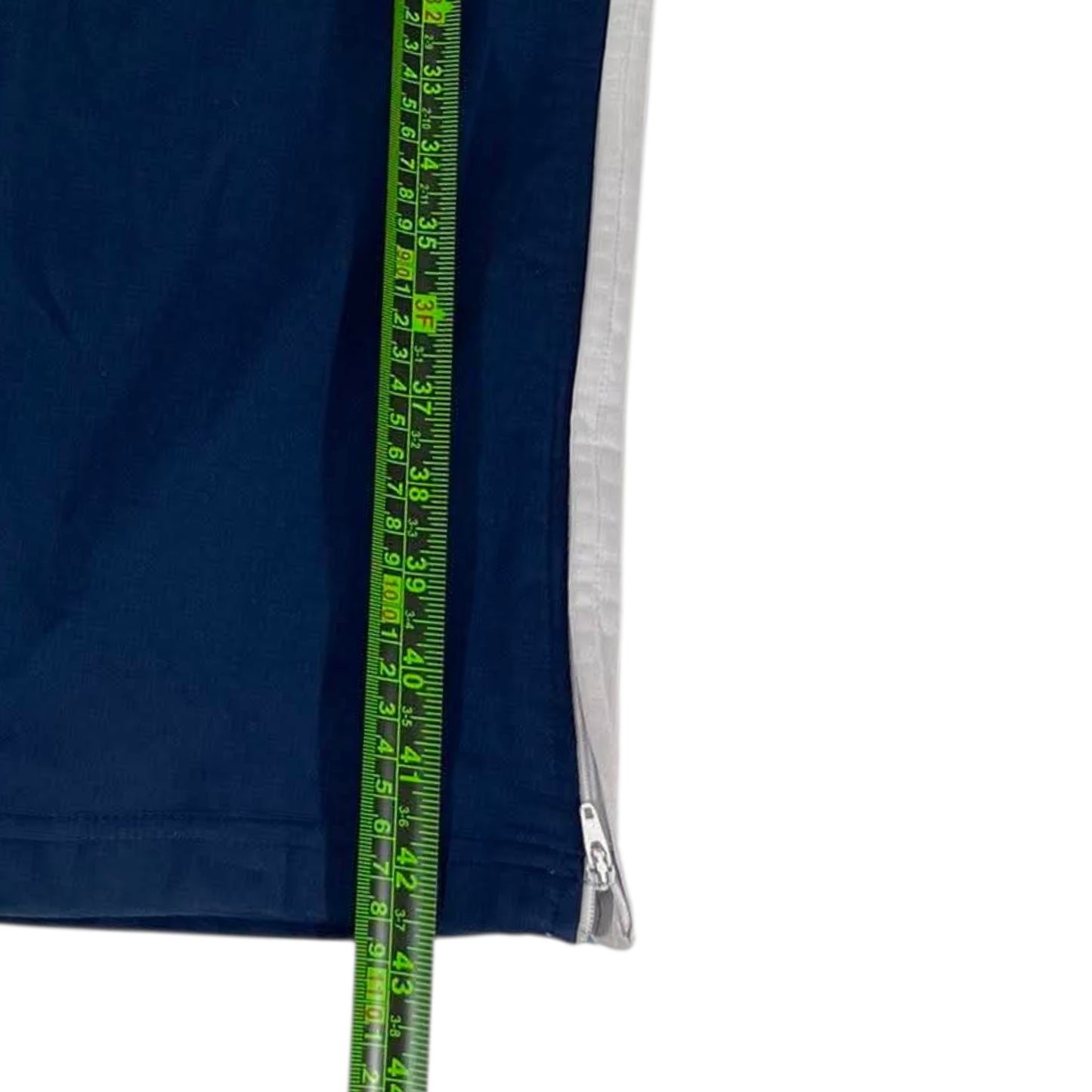 VINTAGE NIKE NAVY BLUE TRACK PANTS  (XL)