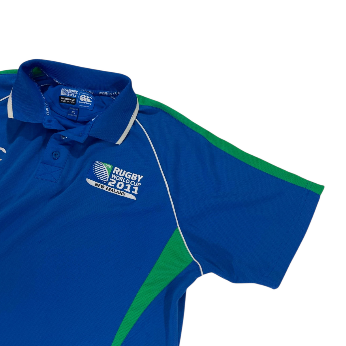 2011 RUGBY WORLD CUP NEW ZEALAND CANTERBURY POLO (XL)