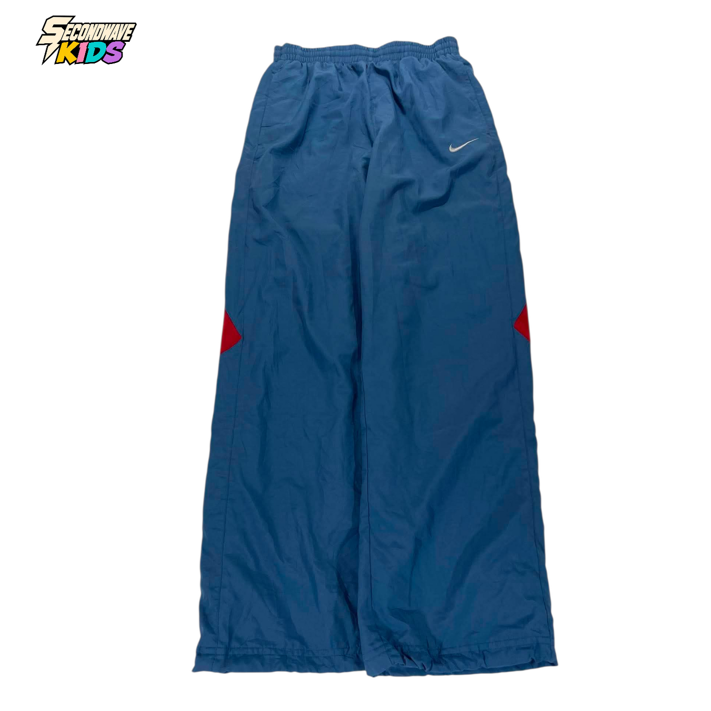 NIKE BLUE TRACK PANTS ⁵ (L)