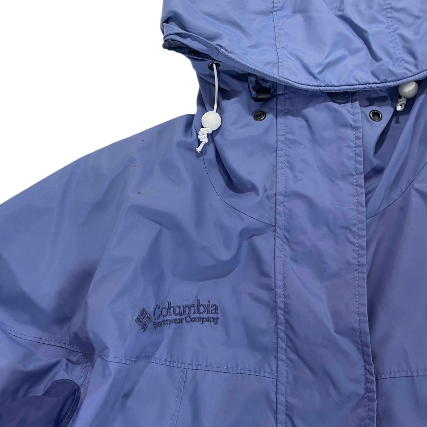COLUMBIA SPORTSWEAR BLUE & PURPLE WINDBREAKER (M-L)
