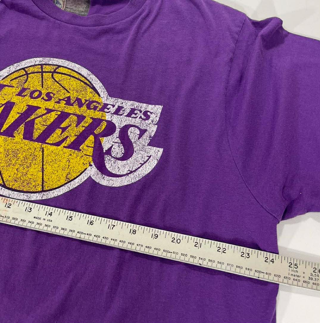 NBA LOS ANGELES LAKERS PURPLE T-SHIRT (XL-XXL)