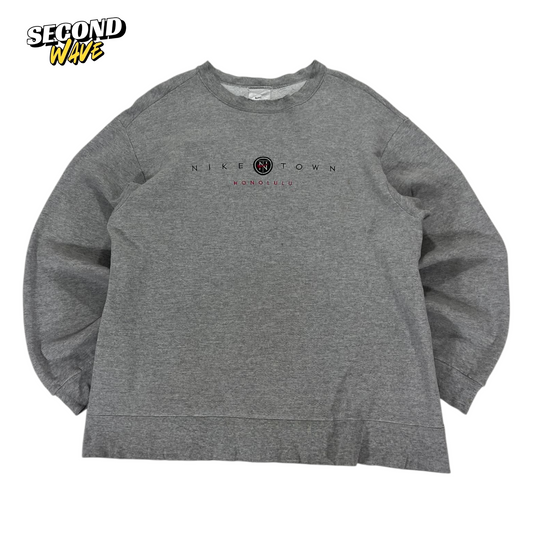 NIKE GREY CREWNECK SWEATSHIRT (M)