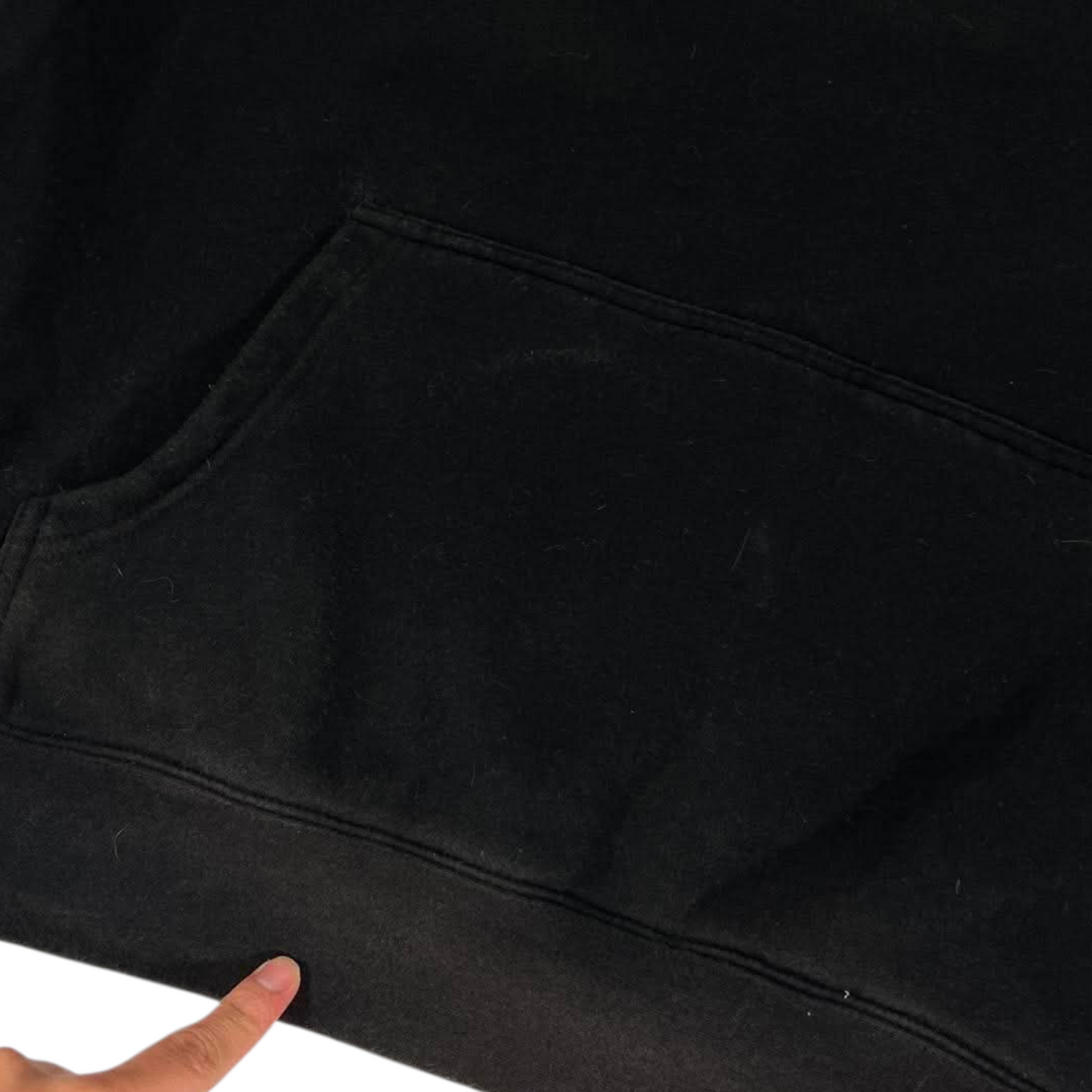 IILABB BAYDREAMS BLACK HOODIE WITH WHITE LOGO (XL)