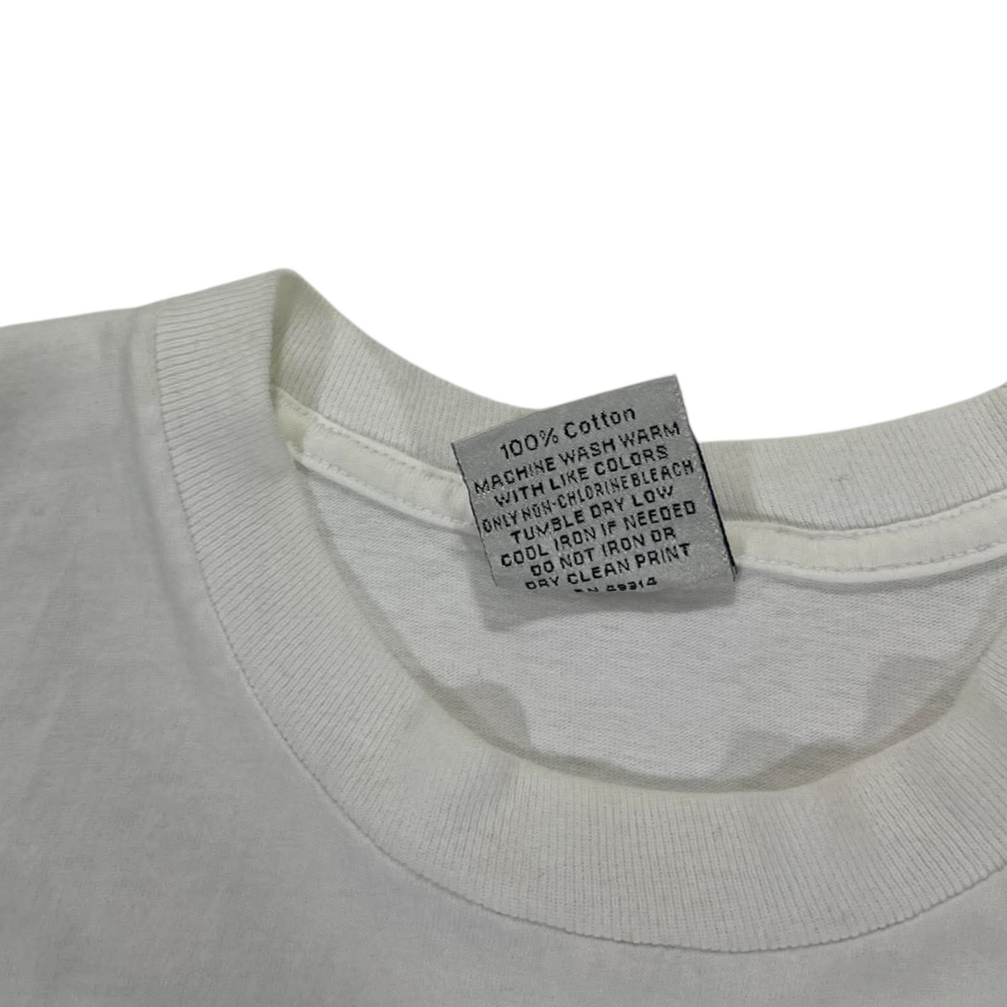 VINTAGE 90s CHICAGO CUBS NATIONAL LEAGUE WHITE T-SHIRT (L)