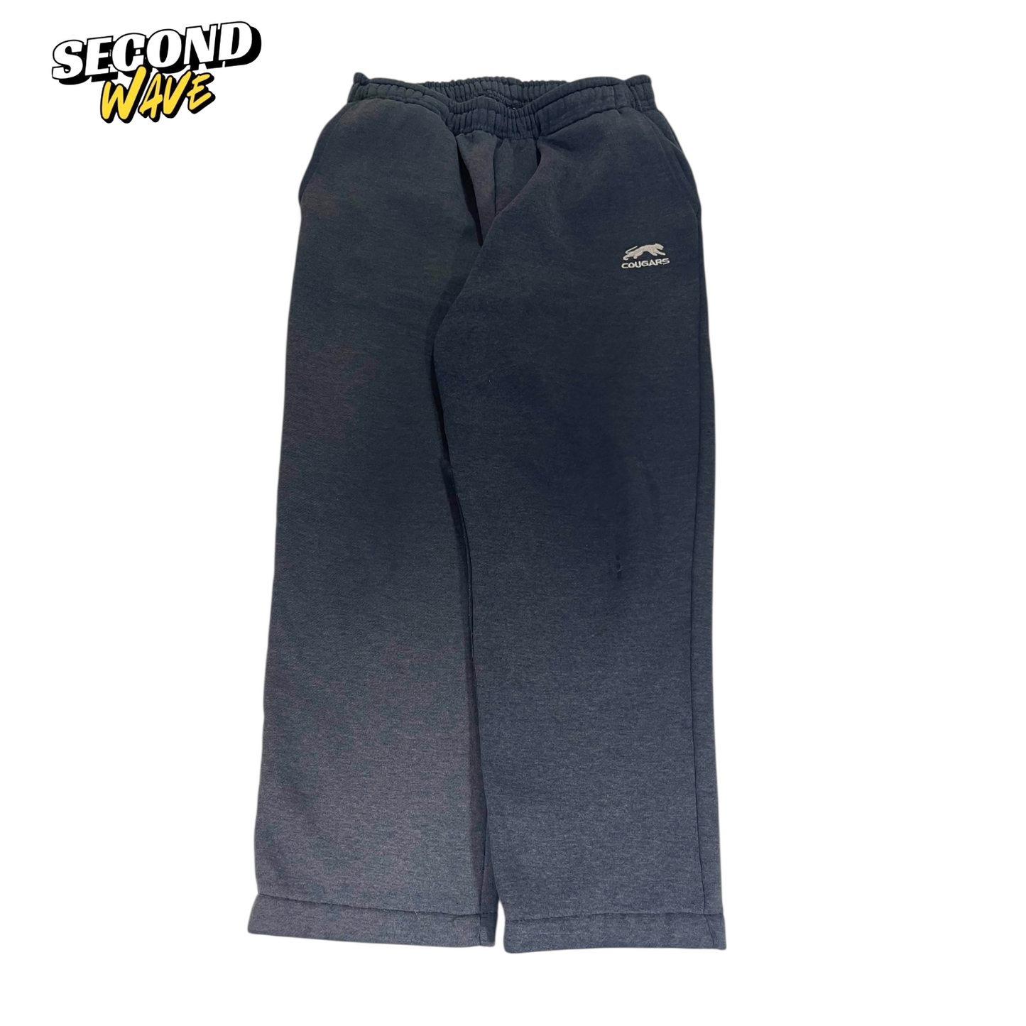 VINTAGE FADED COUGAR GREY SWEATPANTS (S-M)