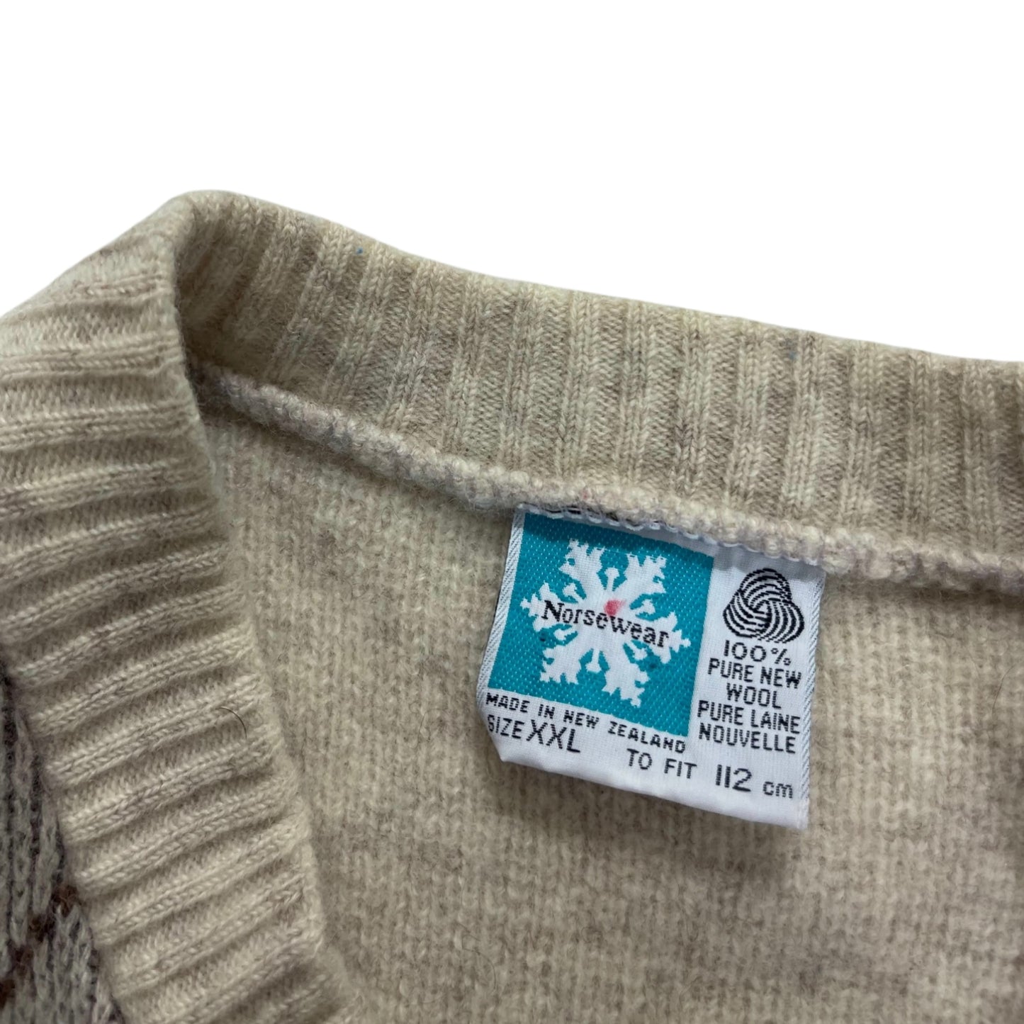 NORSEWEAR NEW ZEALAND 100% PURE NEW WOOL (M)