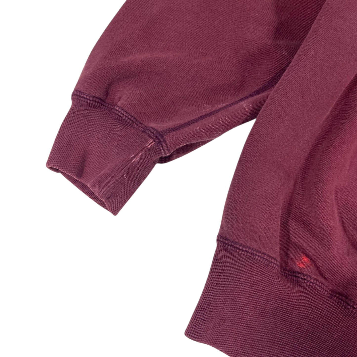 TRASHED POLO RALPH LAUREN BURGUNDY CREWNECK (L)