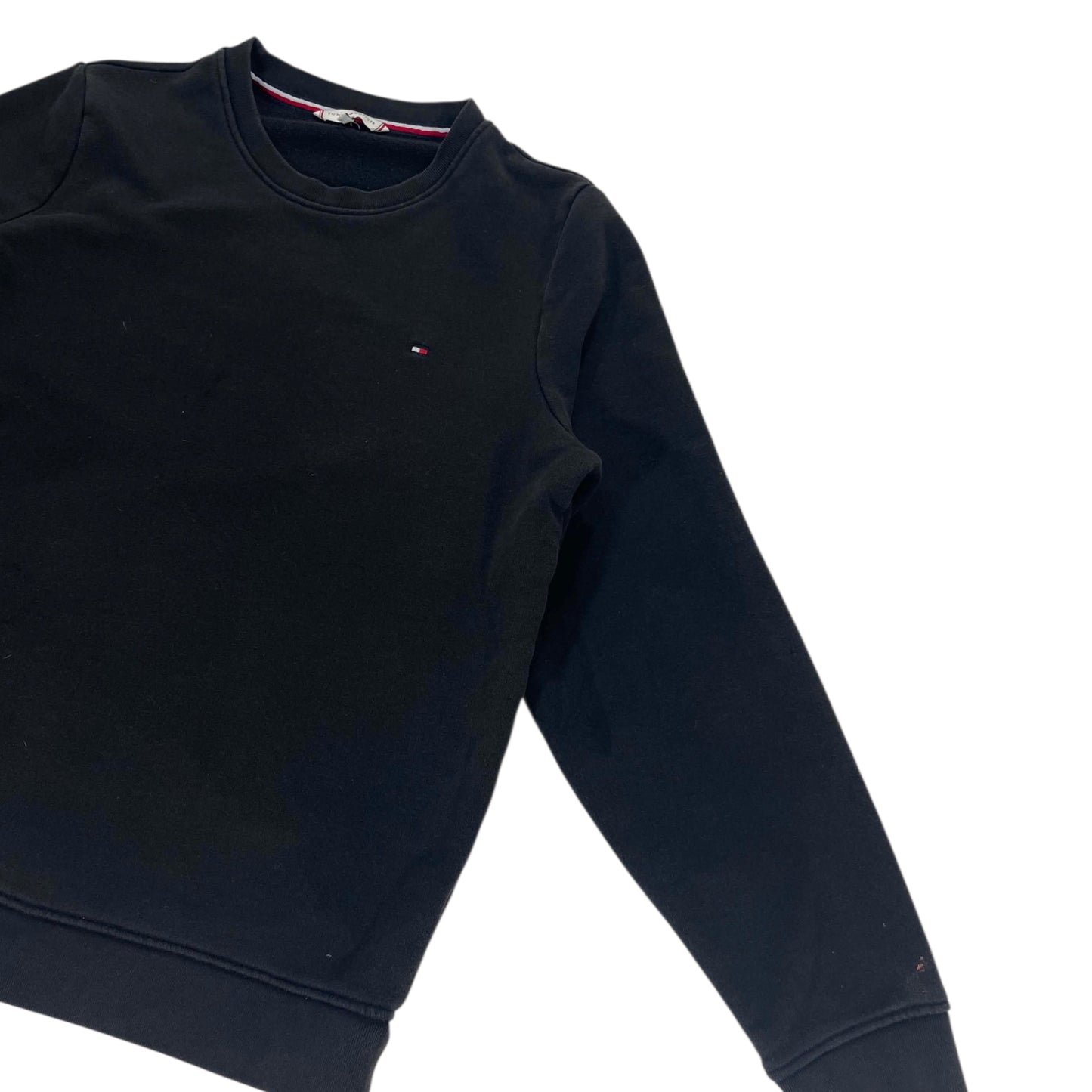 TOMMY HILFIGER BLACK CREWNECK (L)