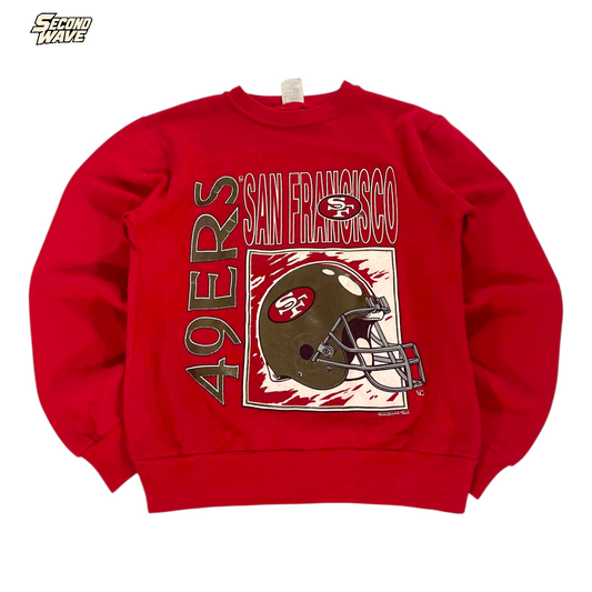 VINTAGE SAN FRANCISCO 49ERS CREWNECK (BEST FIT SMALL)