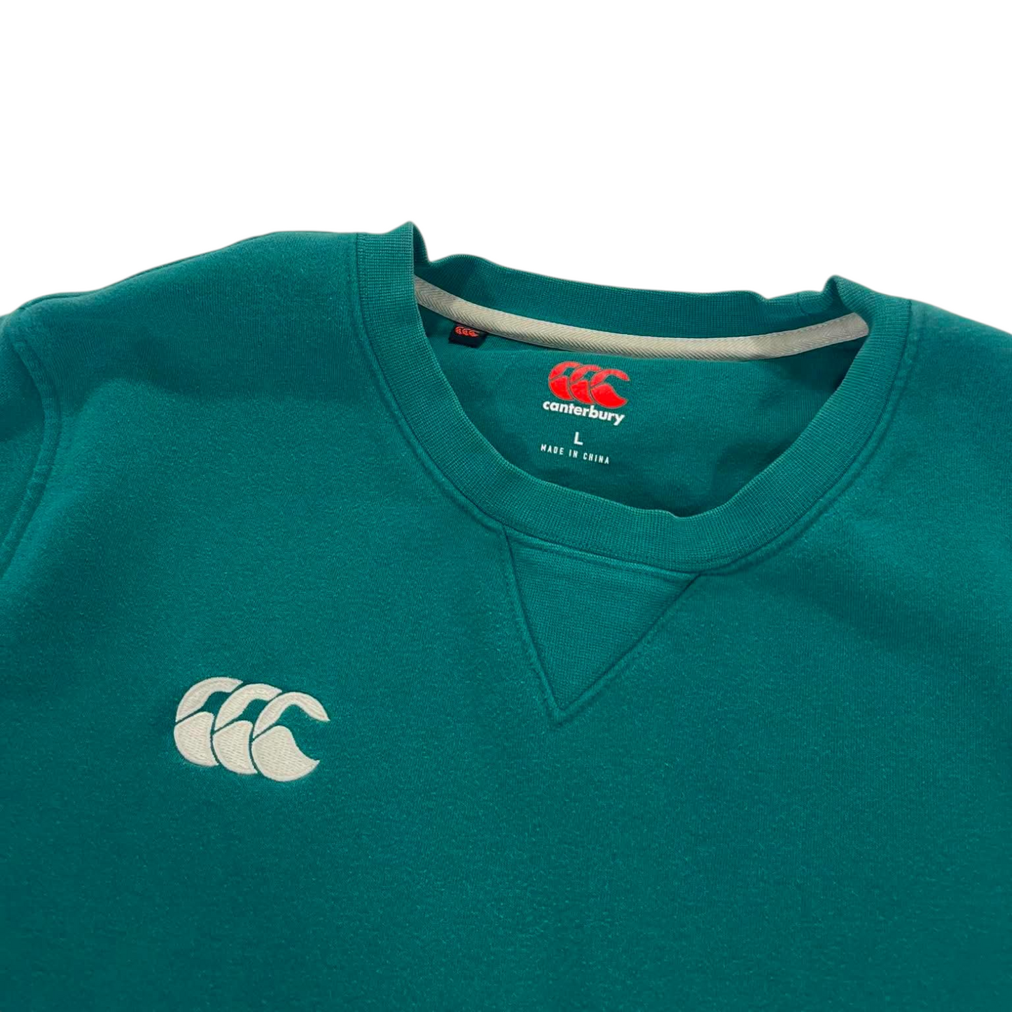 CANTERBURY GREEN CREWNECK (L)