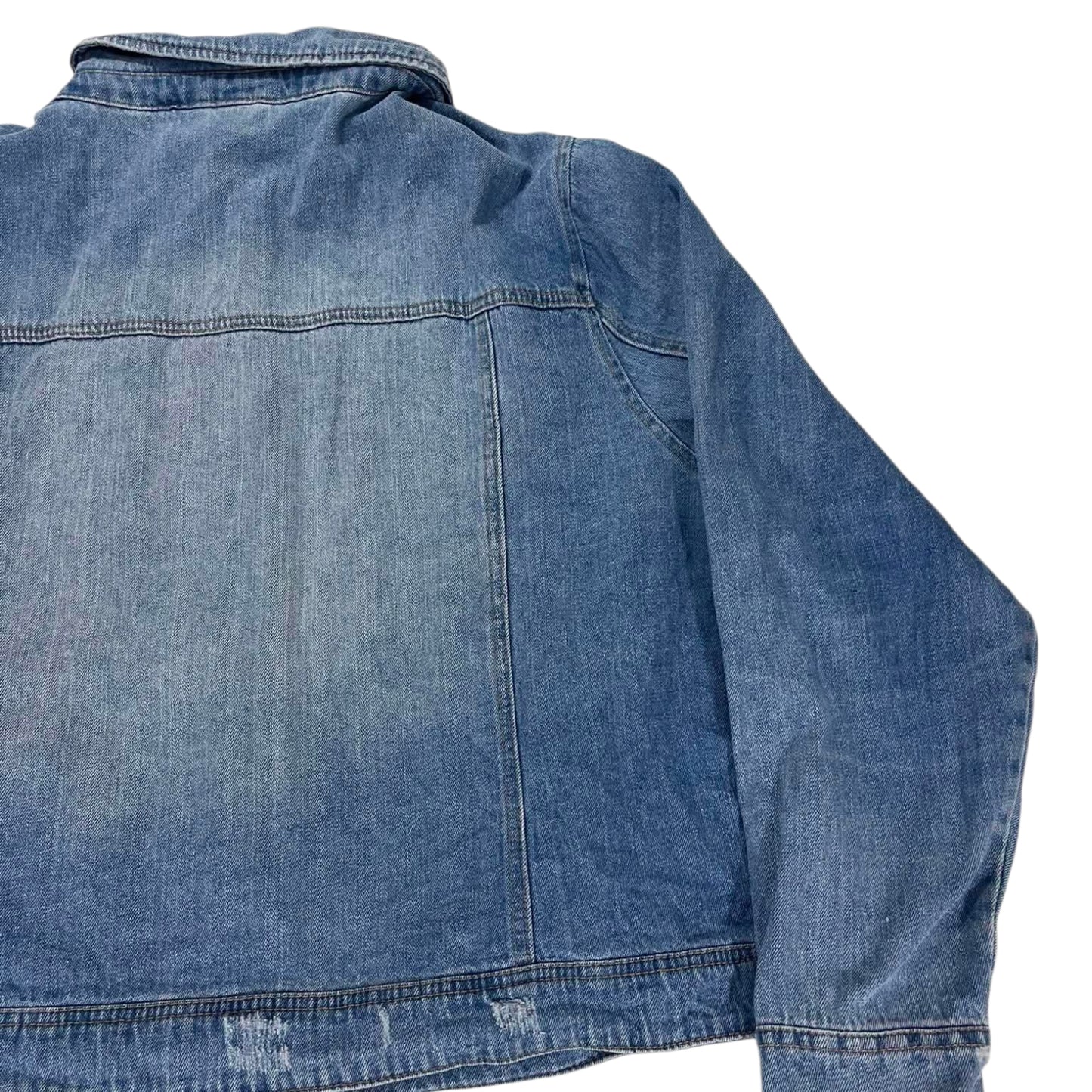 90S BLUE DENIM JACKET (M)