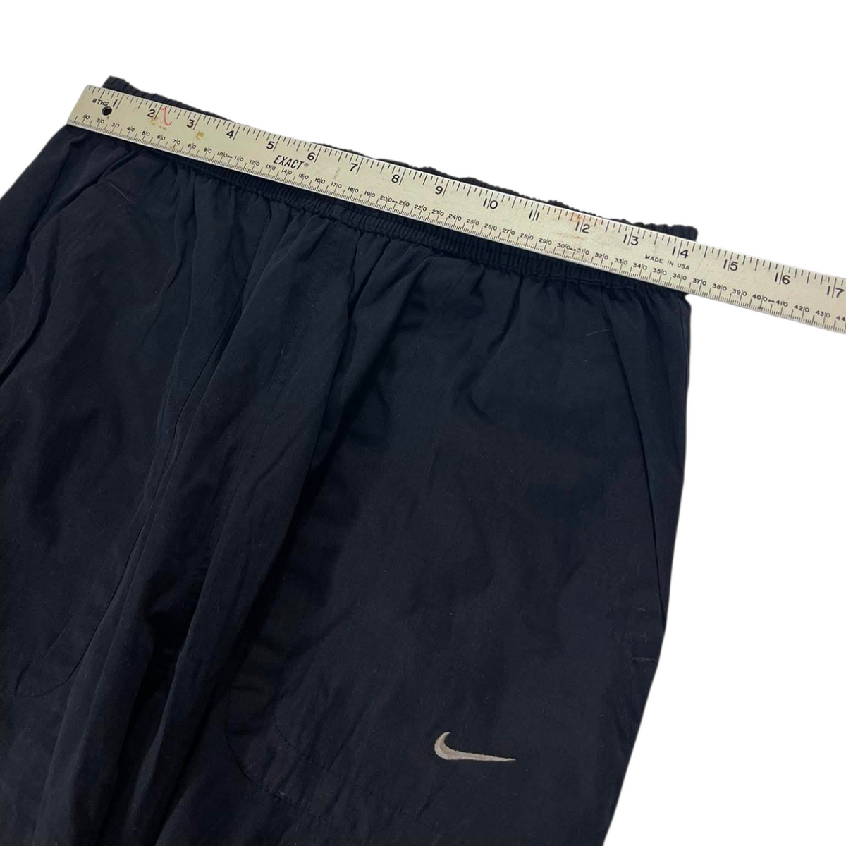 VINTAGE NIKE BLACK TRACK PANTS (M) ¹⁴