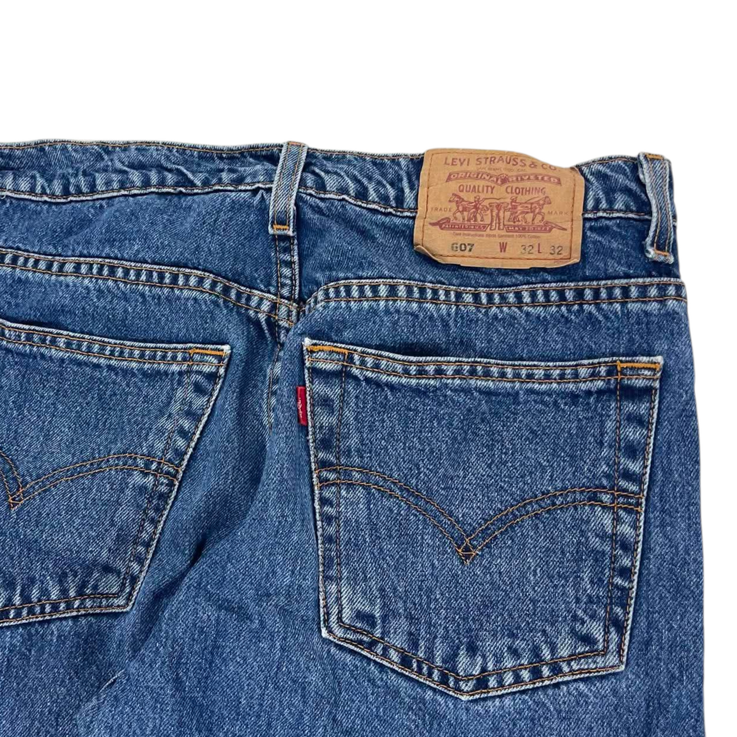 LEVIS 607 BLUE DENIM JEANS (30)