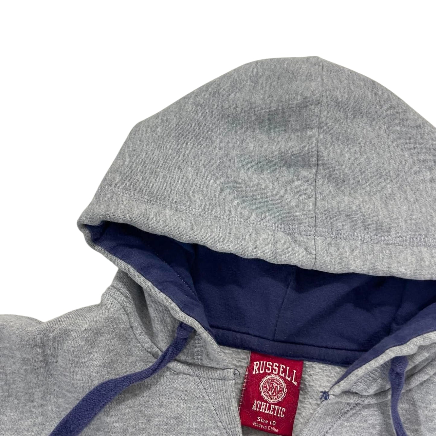 RUSSELL ATHLETIC GREY HOODIE (S)
