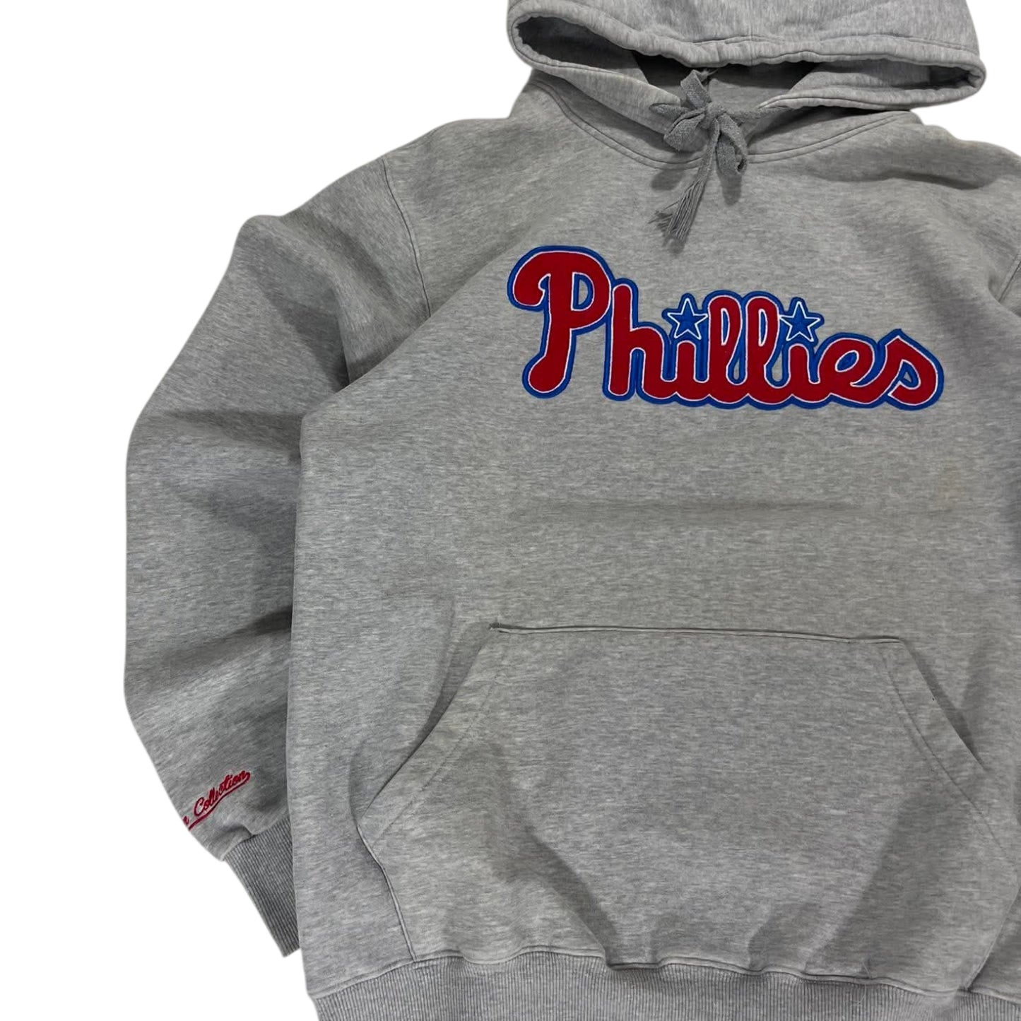 VINTAGE GREY PHILADELPHIA PHILLIES HOODIE (XL)