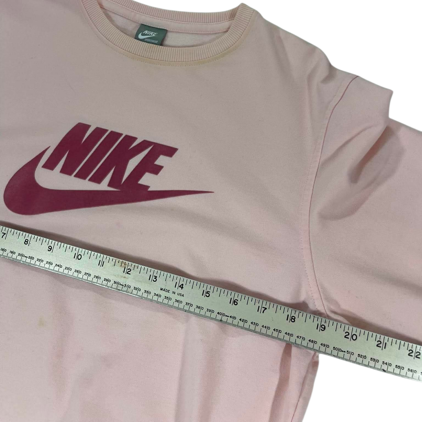 VINTAGE NIKE PINK CREWNECK SWEATSHIRT (L)