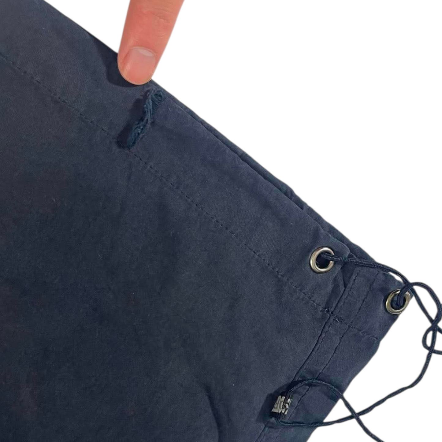 NIKE BLACK BAGGY TRACK PANTS ² (L)