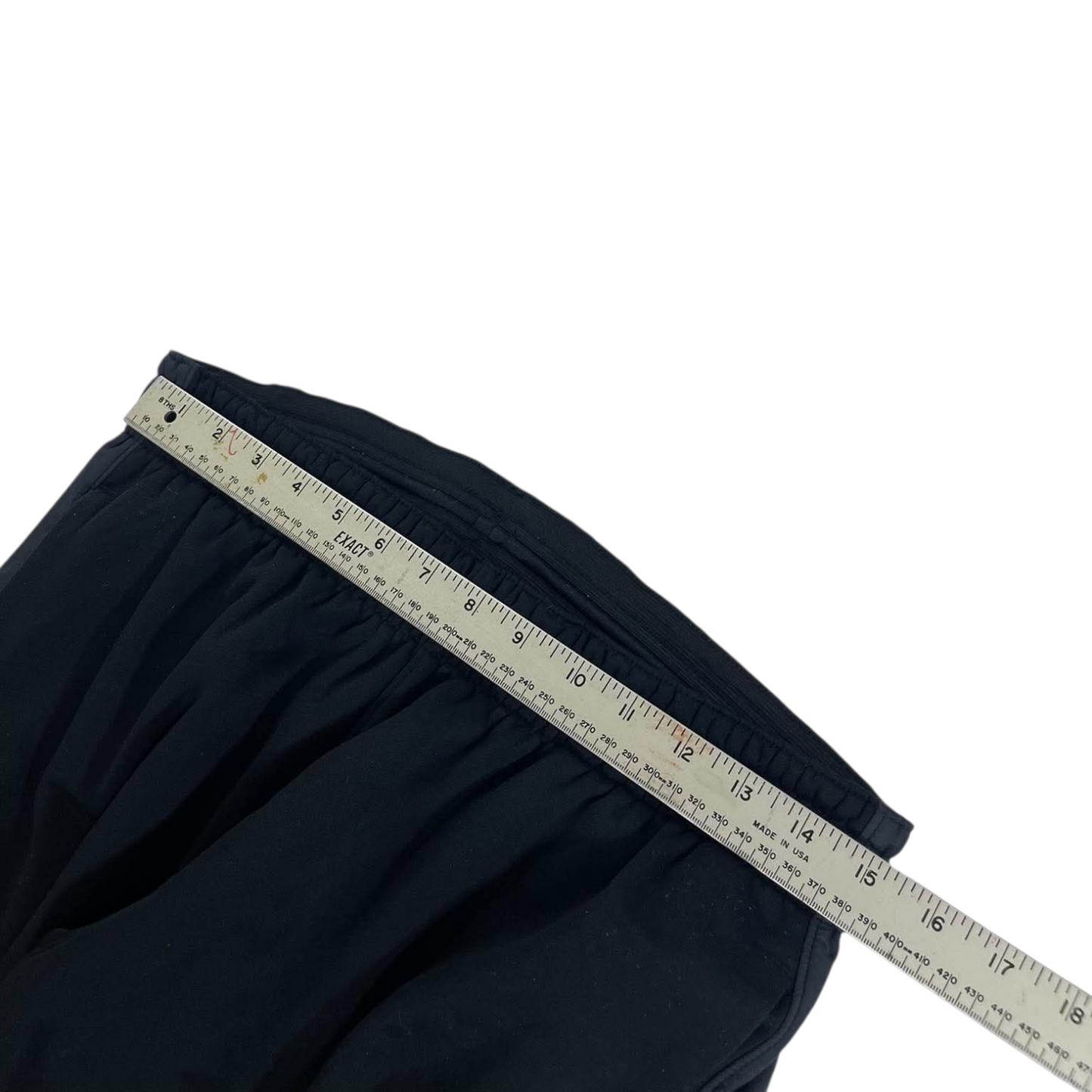 NIKE BLACK & GREY TRACK PANTS³ (BEST FIT S - M)