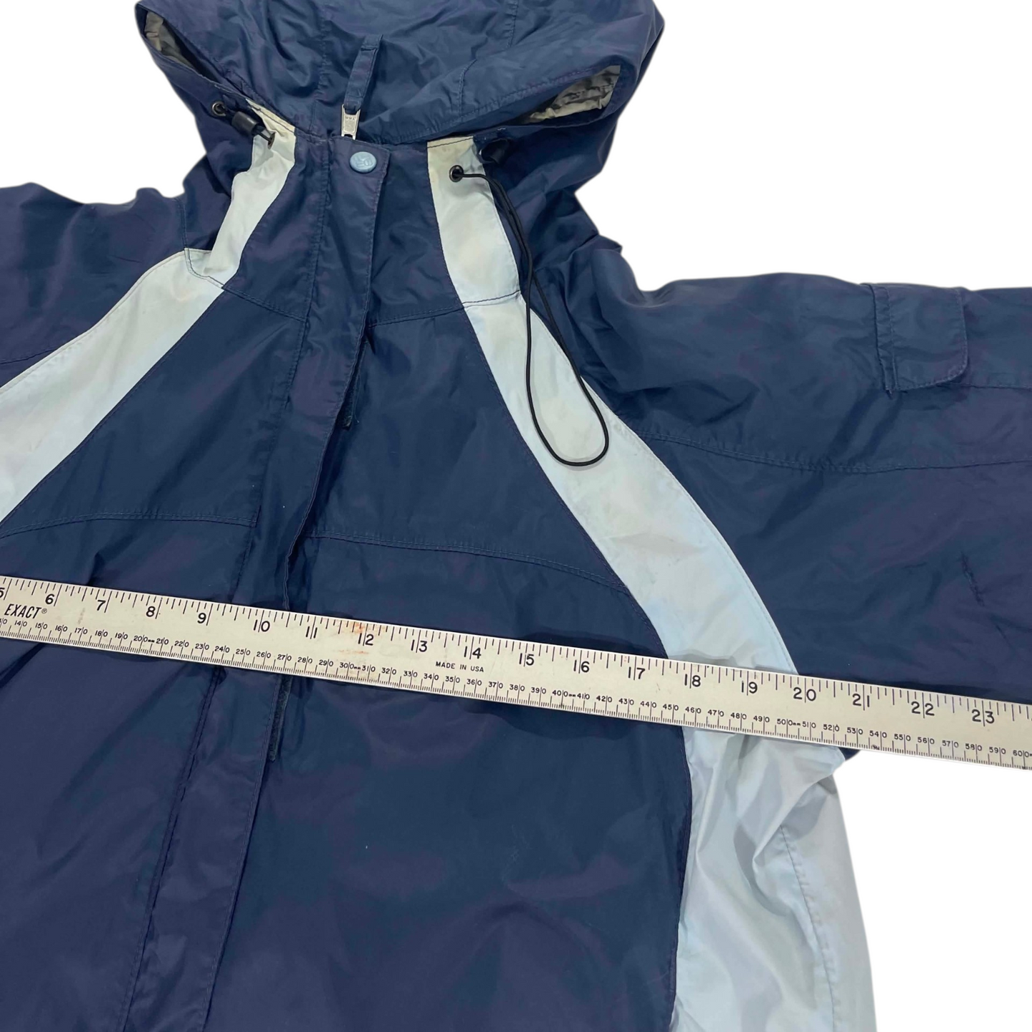COLUMBIA SPORTSWEAR NAVY BLUE WINDBREAKER (L)