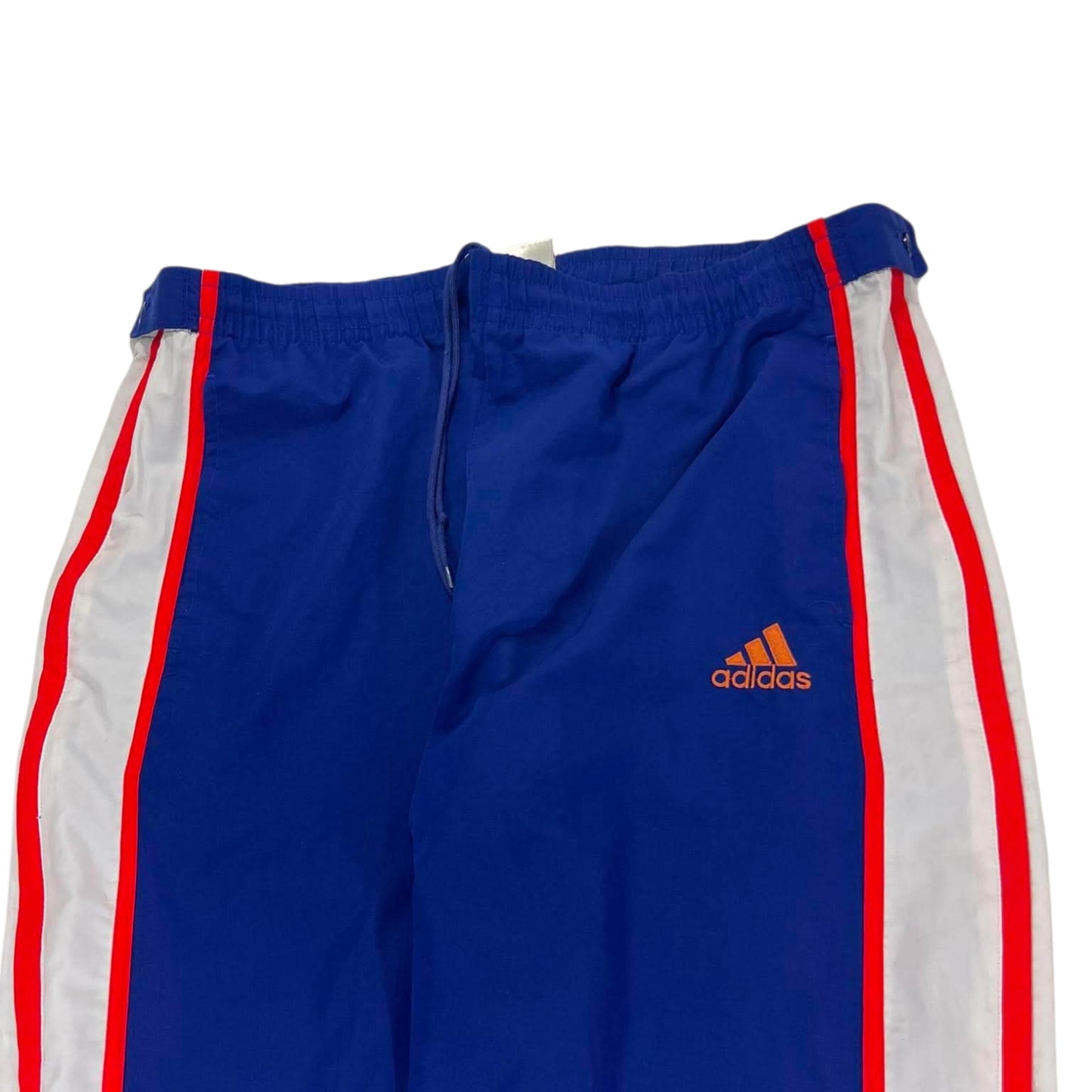 VINTAGE ADIDAS BLUE TRACK PANTS (XL)
