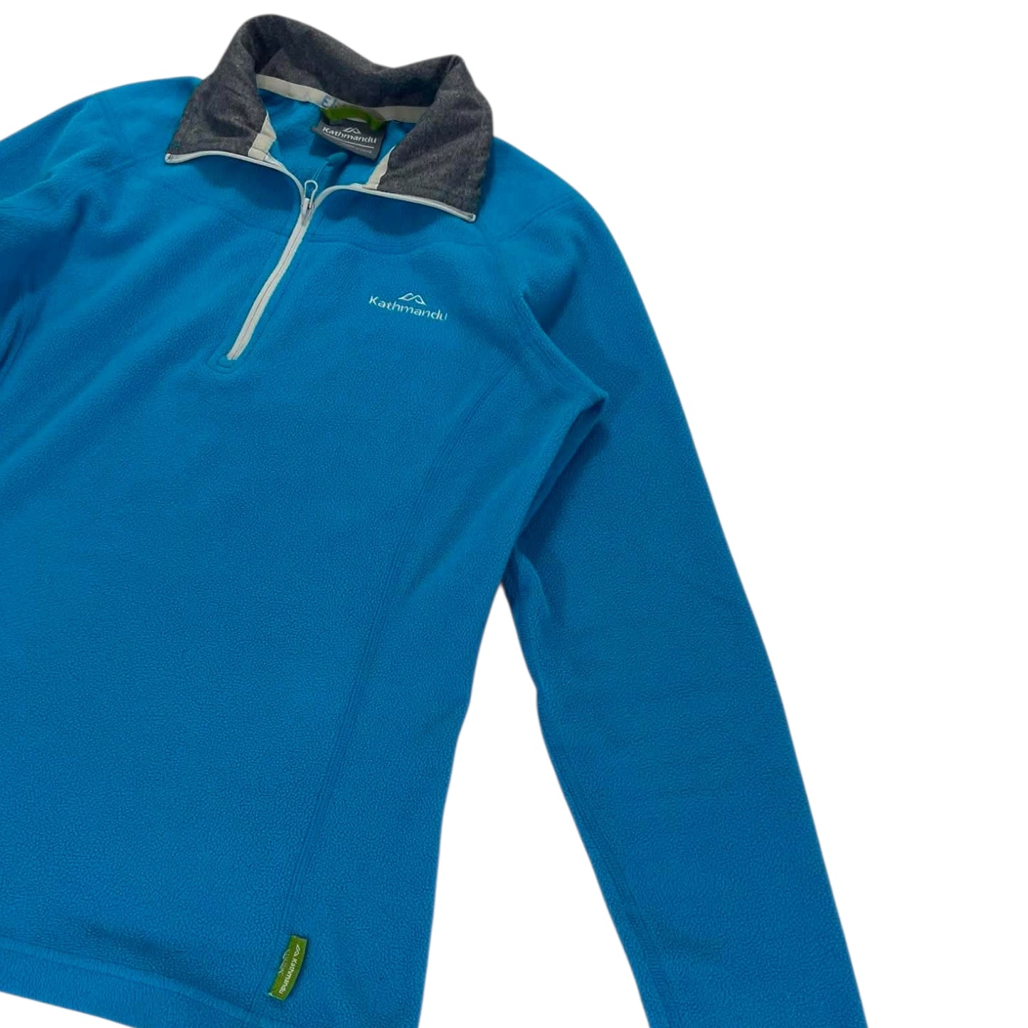 KATHMANDU BLUE FLEECE QUARTER ZIP (S)