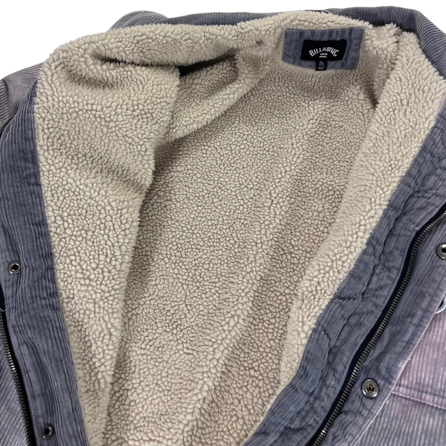 VINTAGE BILLABONG GRAY CORDUROY JACKET (XL)