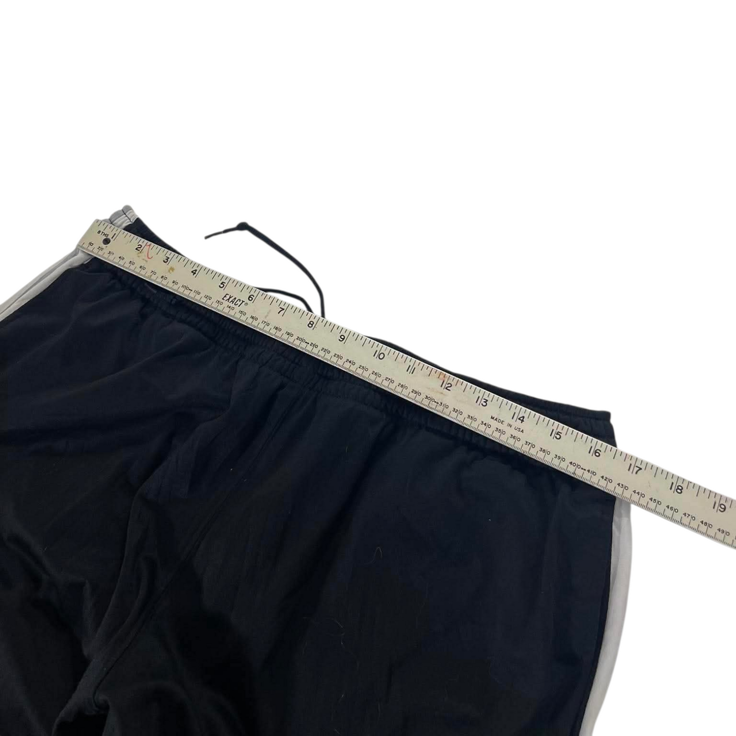 Y2K NIKE BLACK & GREY TRACK PANTS ² (L)