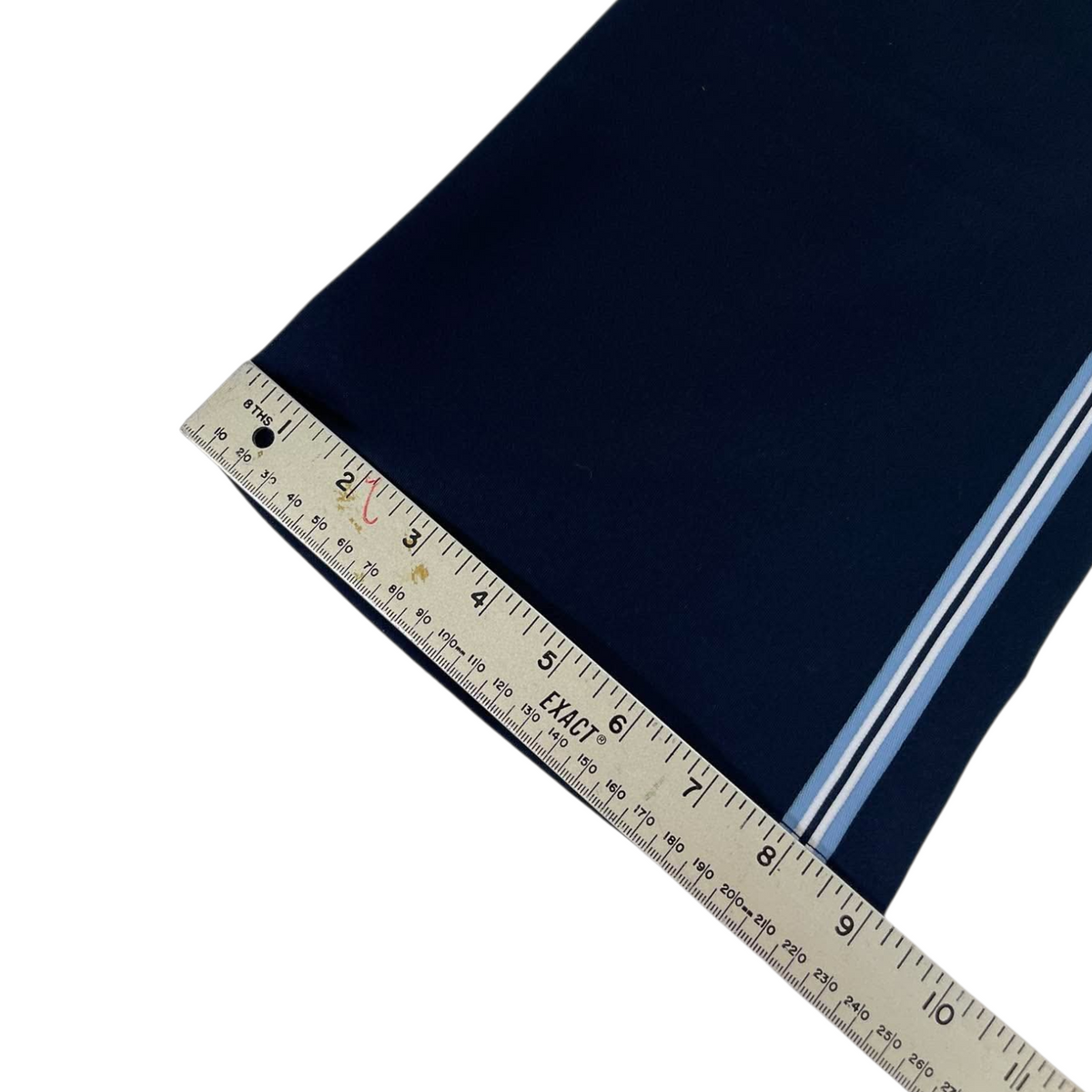 NIKE NAVY DRI-FIT TRACK PANTS¹⁰ (S - M)