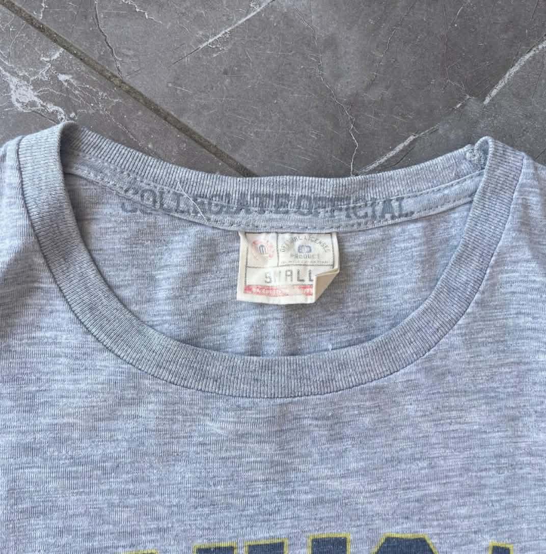 VINTAGE MICHIGAN WOLVERINES GREY TEE (S)