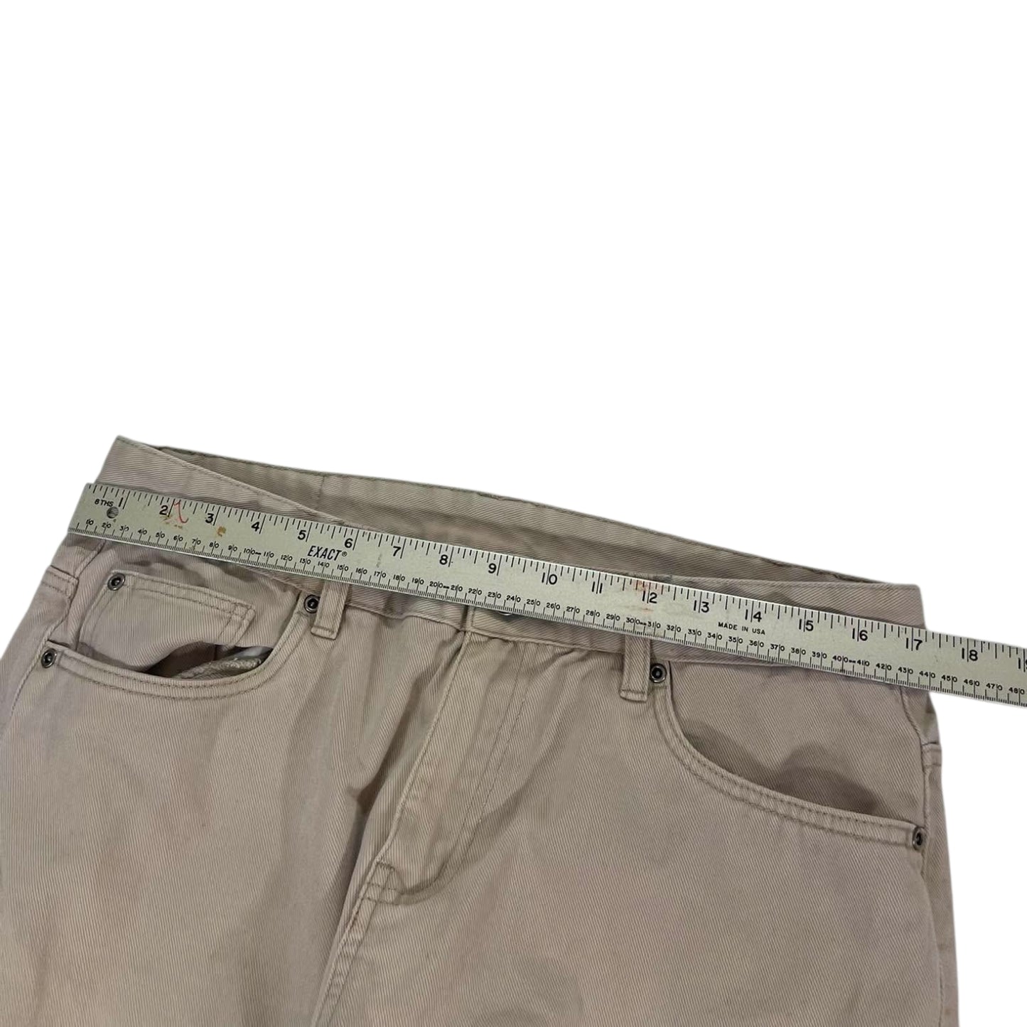 STRONGMAN TAN WIDE LEG TROUSETS (34)