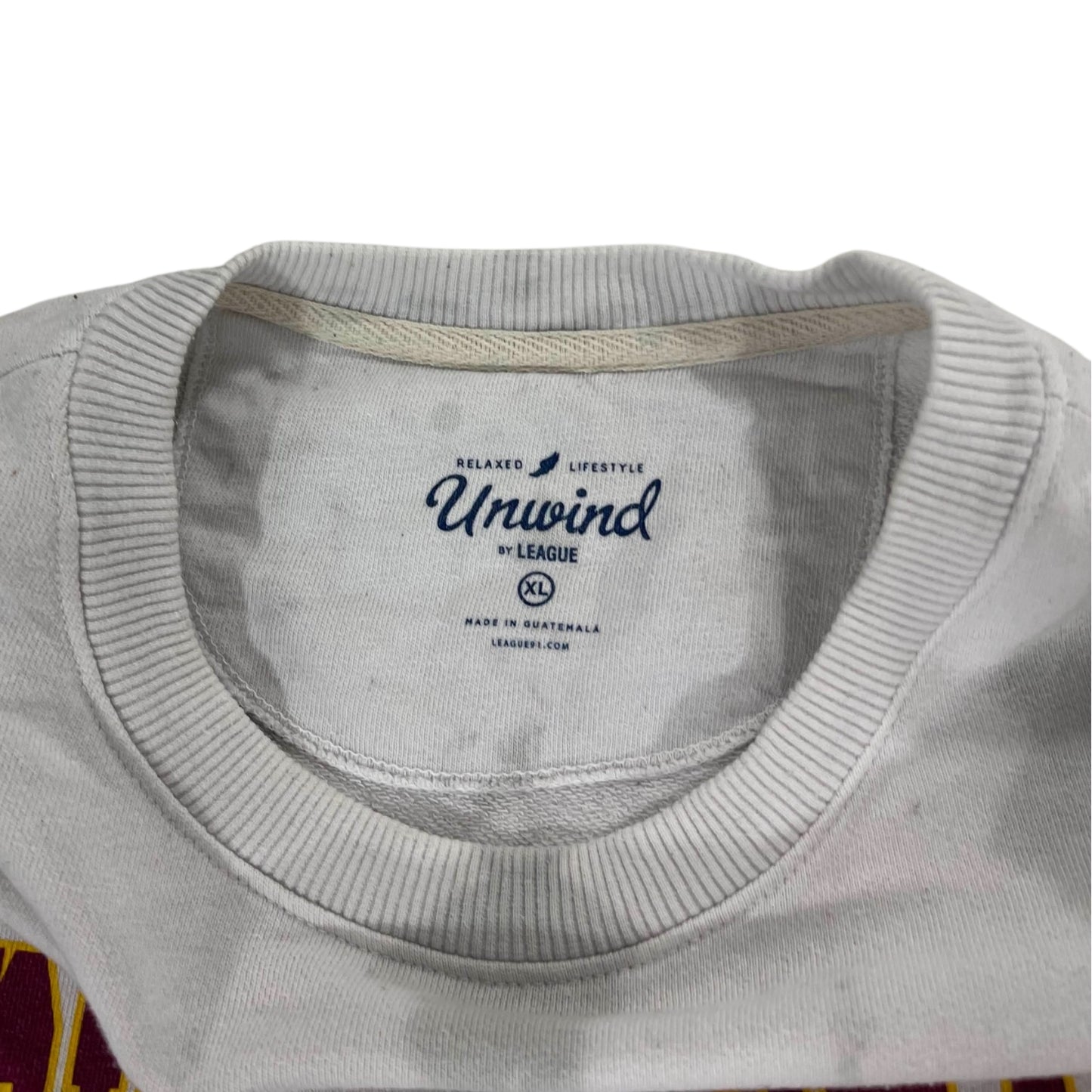 VINTAGE TRASHED VIBES ARIZONA STATE UNIVERSITY CREWNECK (XL)