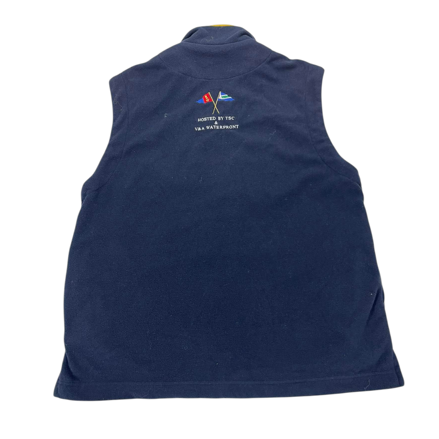 2004 LIPTON CHALLENGE CUP CAPE TOWN NAVY BLUE FLEECE VEST (L)