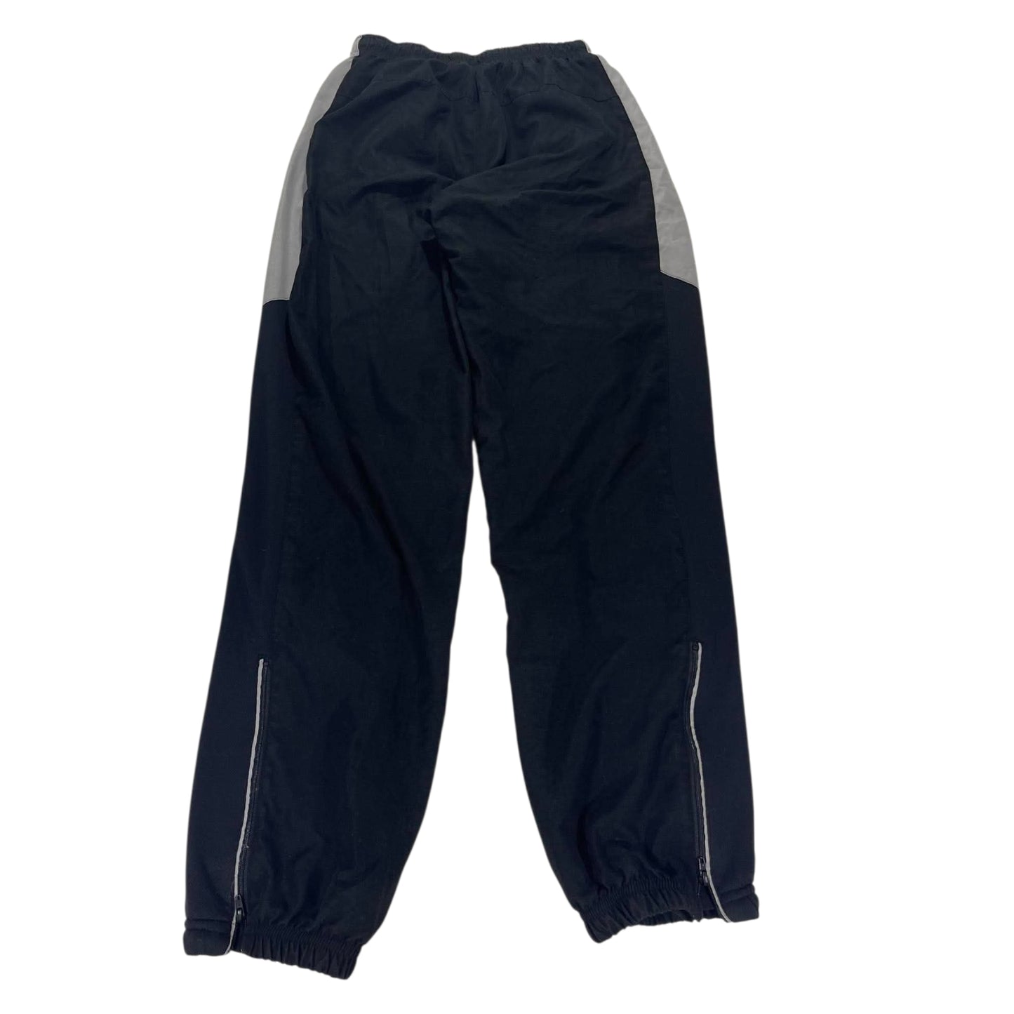 VINTAGE ACTIVE INTENT BLACK TRACK PANTS (S)