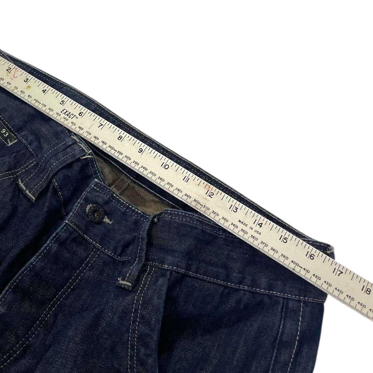 Y2K FIRETRAP WIDE LEG JEANS (34)